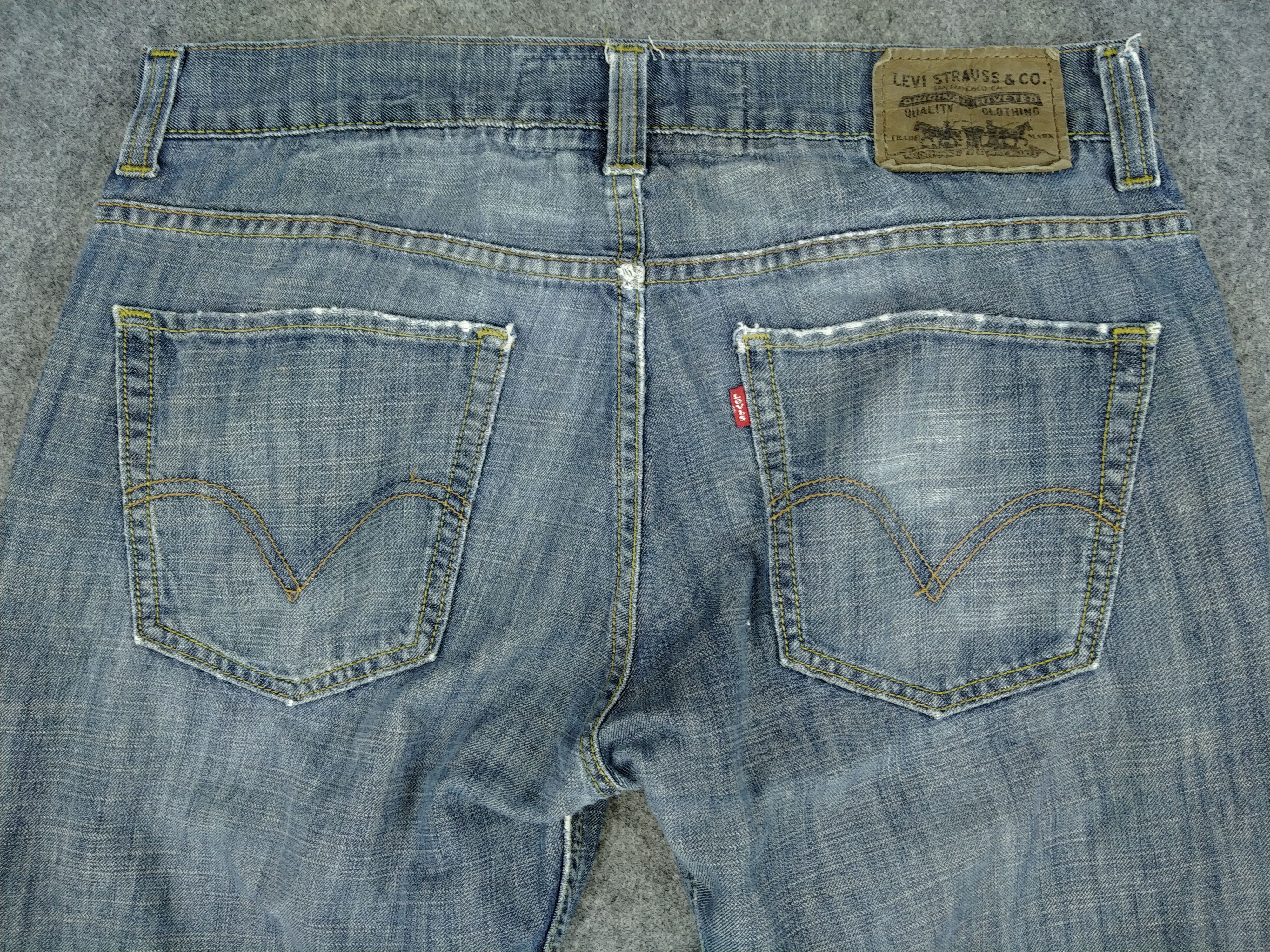 Levi's Vintage Levi's 511 Skinny Denim 34x33 -JN727 Size US 34 / EU 50 - 4 Thumbnail