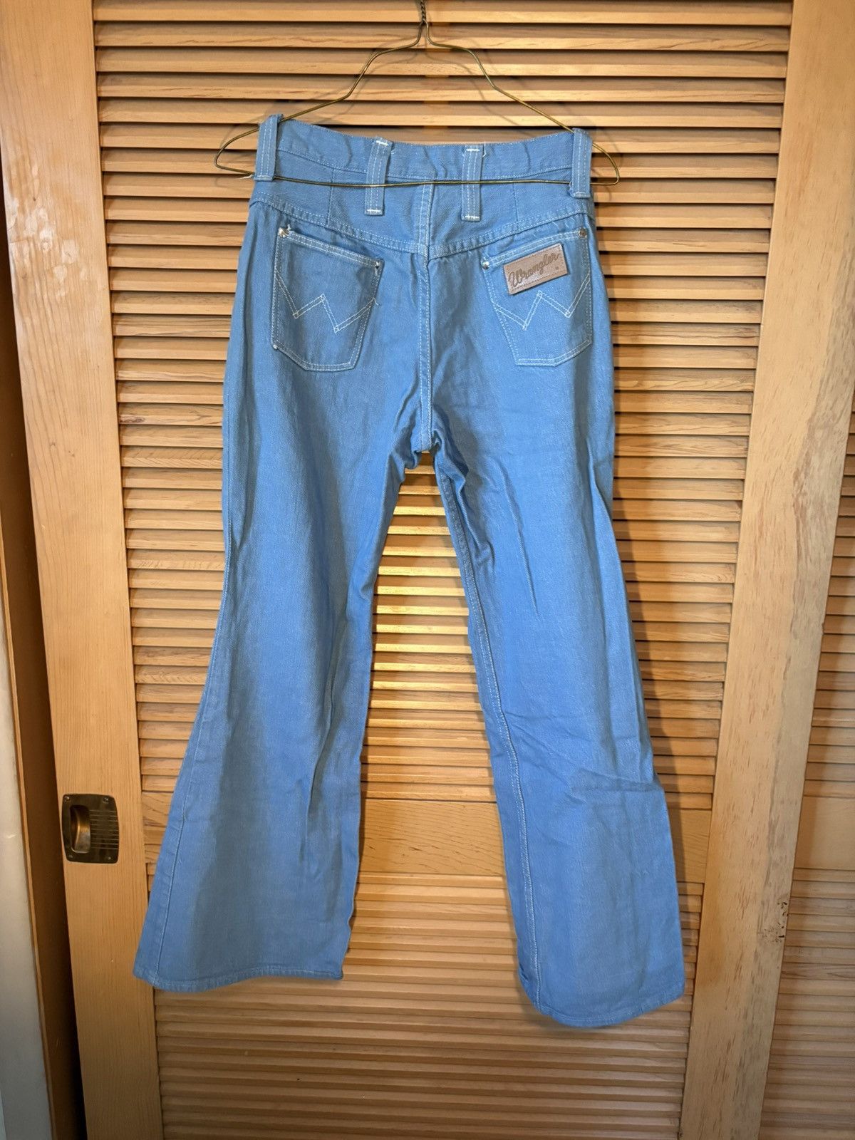 Vintage × Wrangler Wrangler Flared Jeans Size US 29 - 2 Thumbnail