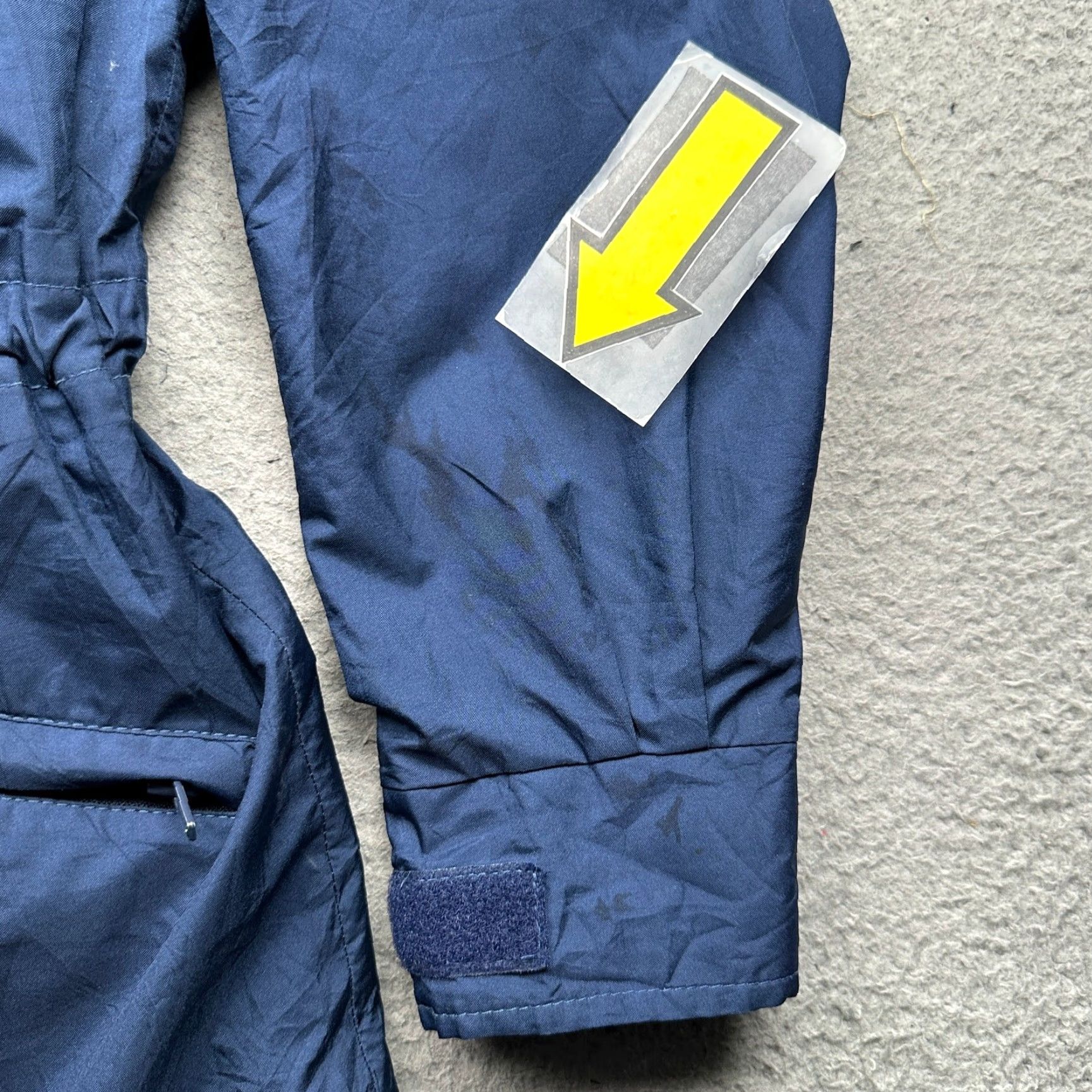 Vintage VINTAGE Woolrich Woman Hooded Parka Jacket Blue Small Wool Flannel Lined Zip Size S / US 4 / IT 40 - 7 Thumbnail