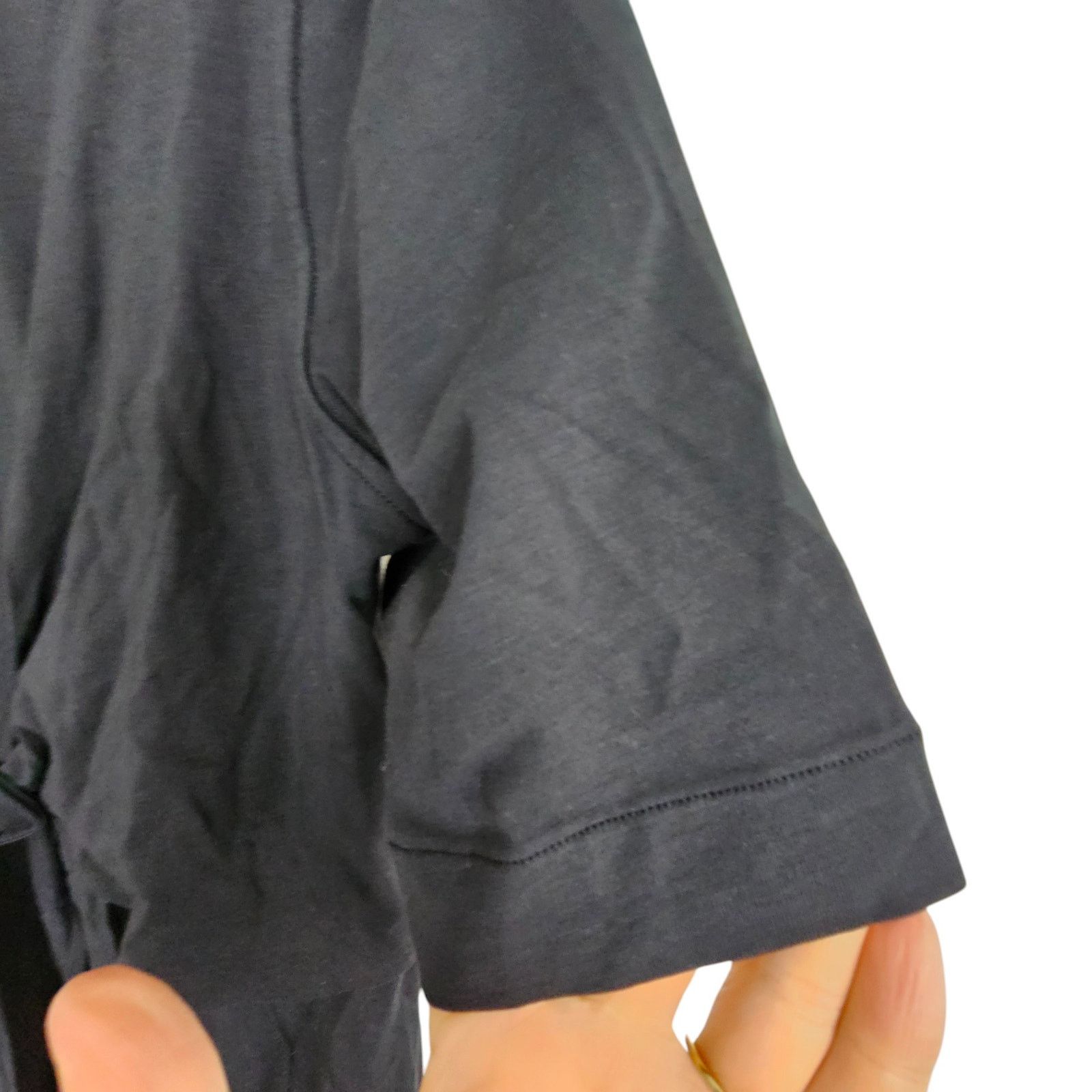 Lululemon Lululemon Dress In A Twist Sz 6 Black Sporty T-Shirt Dress Size M / US 6-8 / IT 42-44 - 7 Thumbnail
