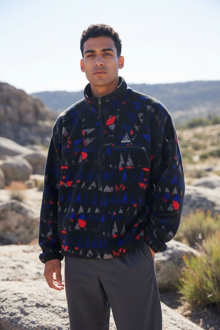 Nike ACG 🔥HOT ITEM NIKE ACG FULLPRINTS PRINTED MICROFLEECE JACKETS Size US L / EU 52-54 / 3 - 2 Thumbnail