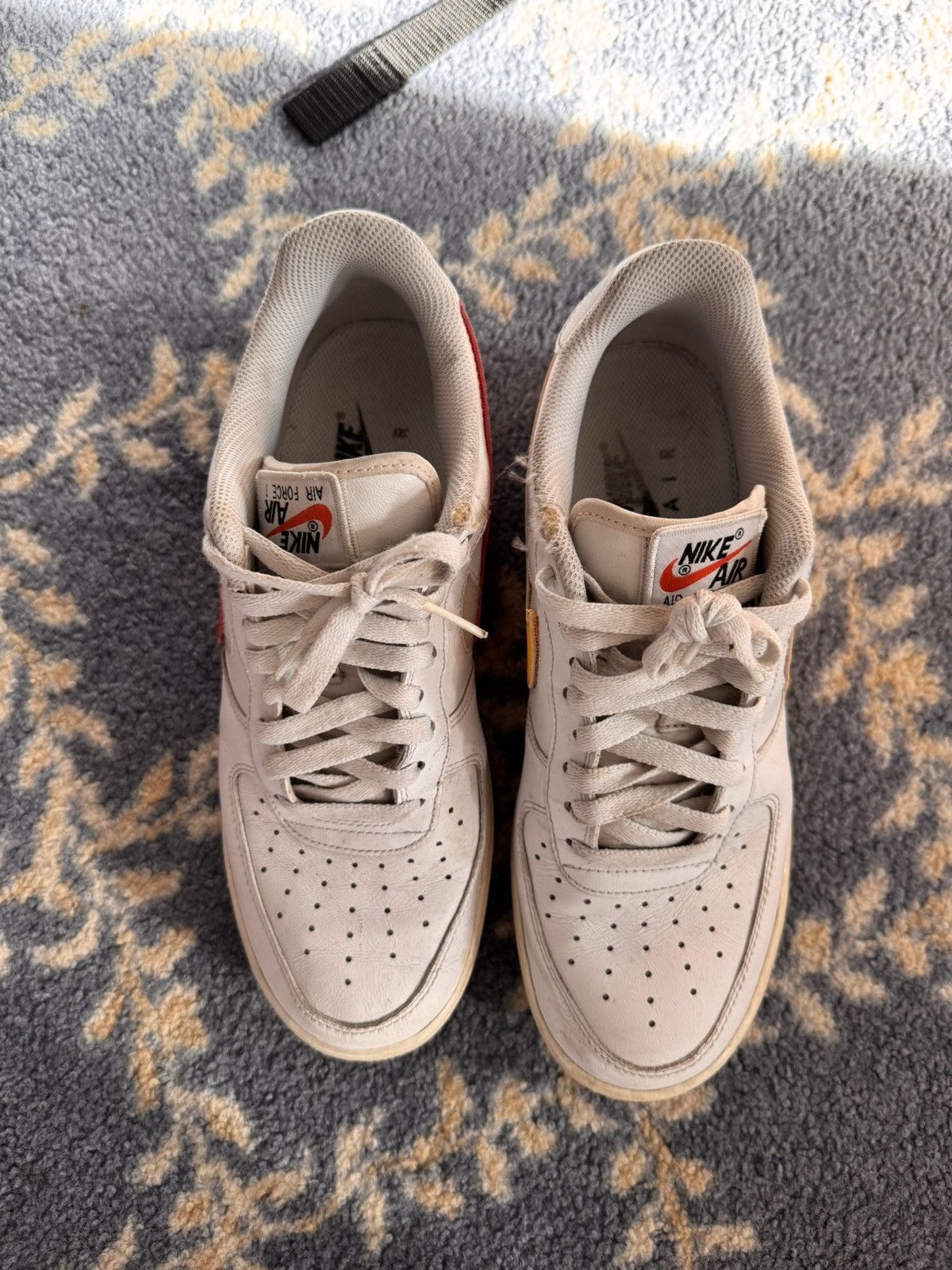 Nike Nike Air Force 1 Low All Star Swoosh Pack White Size 8.5 Size US 8.5 / EU 41-42 - 3 Thumbnail
