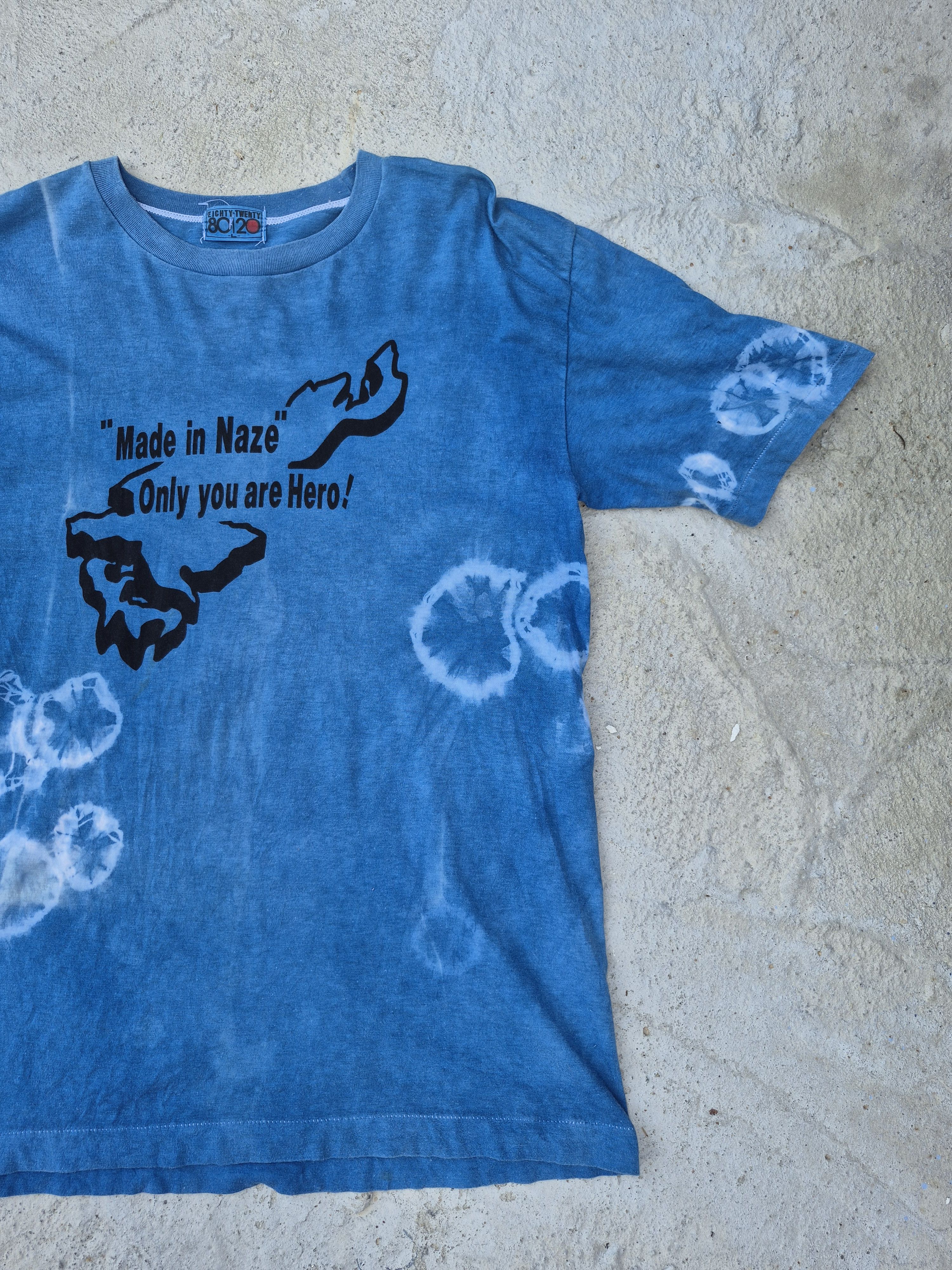Vintage 🔥 Vintage Naze Hero Tie Dye Tee Size US M / EU 48-50 / 2 - 2 Thumbnail