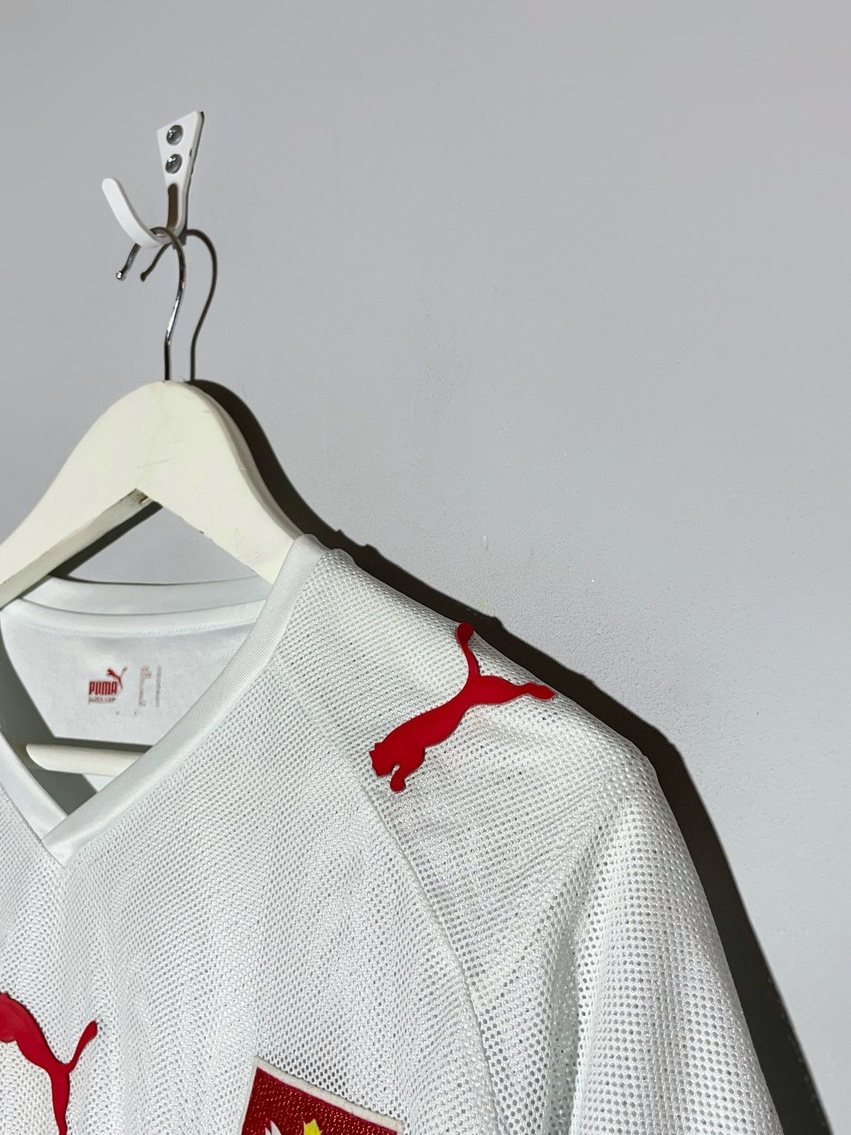 Puma National Team Poland Puma 2007 Home Football Shirt Size US L / EU 52-54 / 3 - 4 Thumbnail