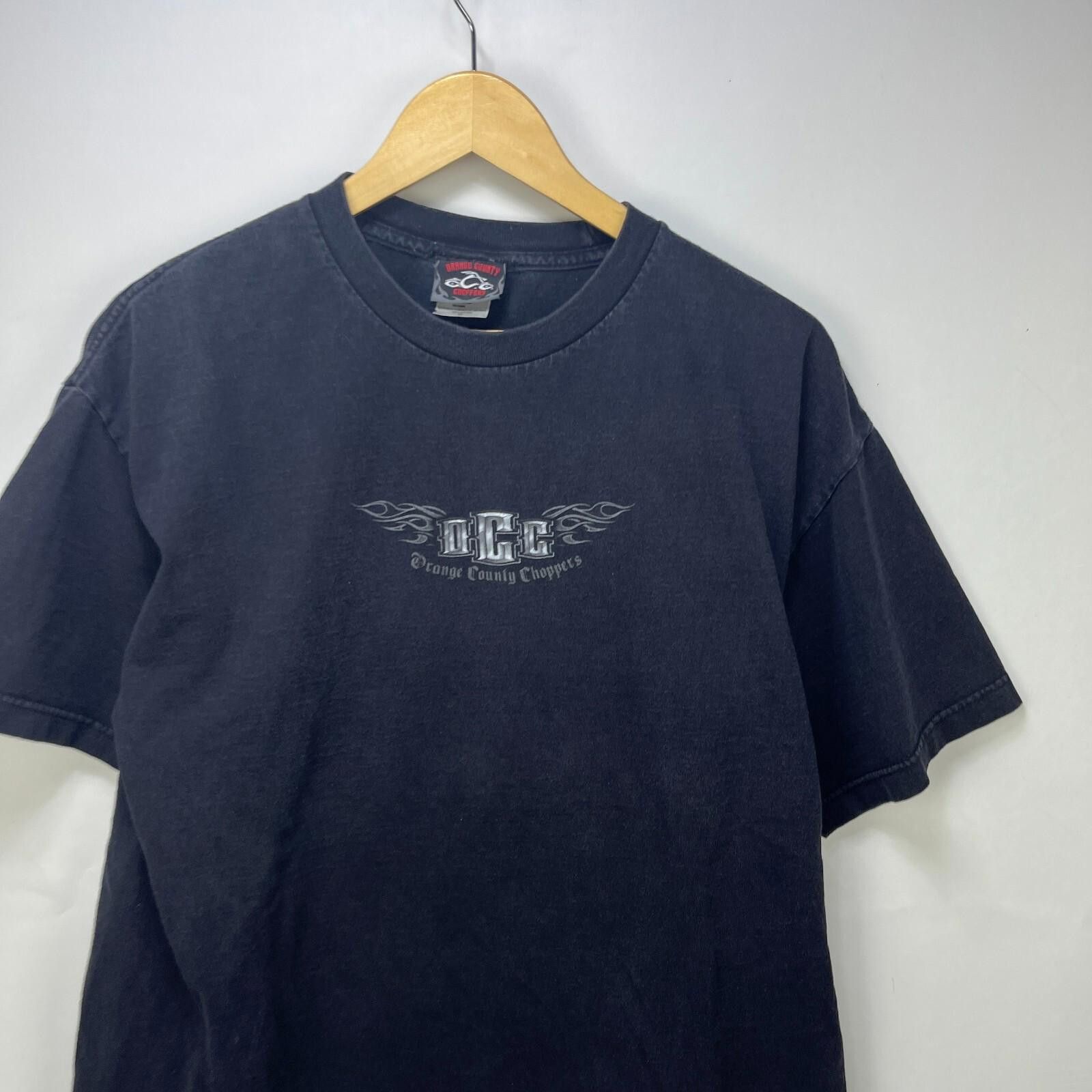 West Coast Choppers Vintage Orange County Choppers Motorcycle Flames T-Shirt XL Size US XL / EU 56 / 4 - 6 Thumbnail