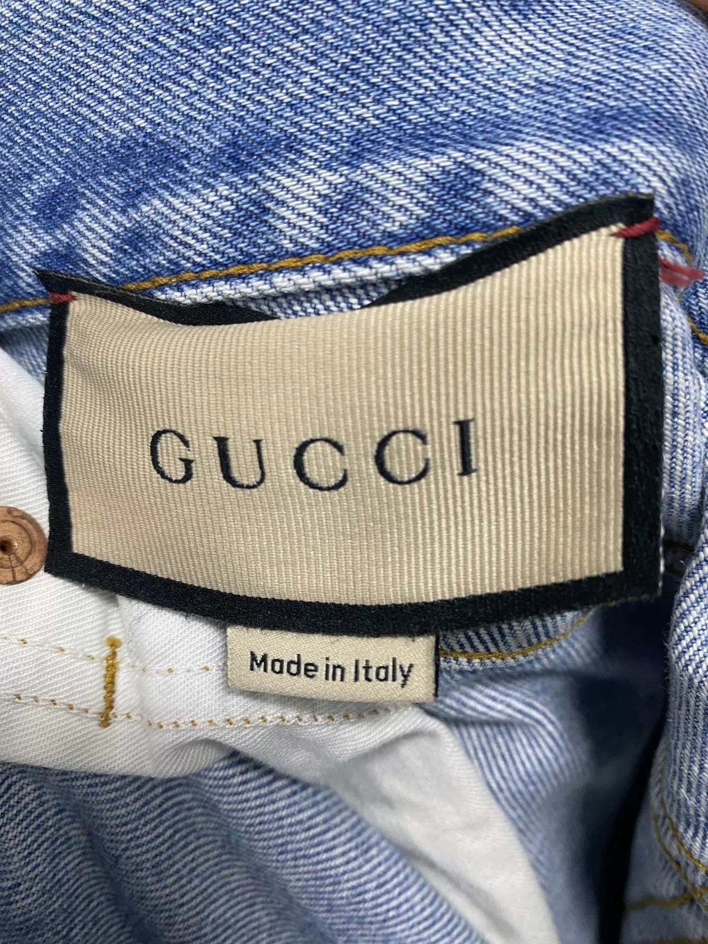 Gucci GUCCI Horsebit Double G Washed Jeans 30 Size US 30 / EU 46 - 5 Thumbnail