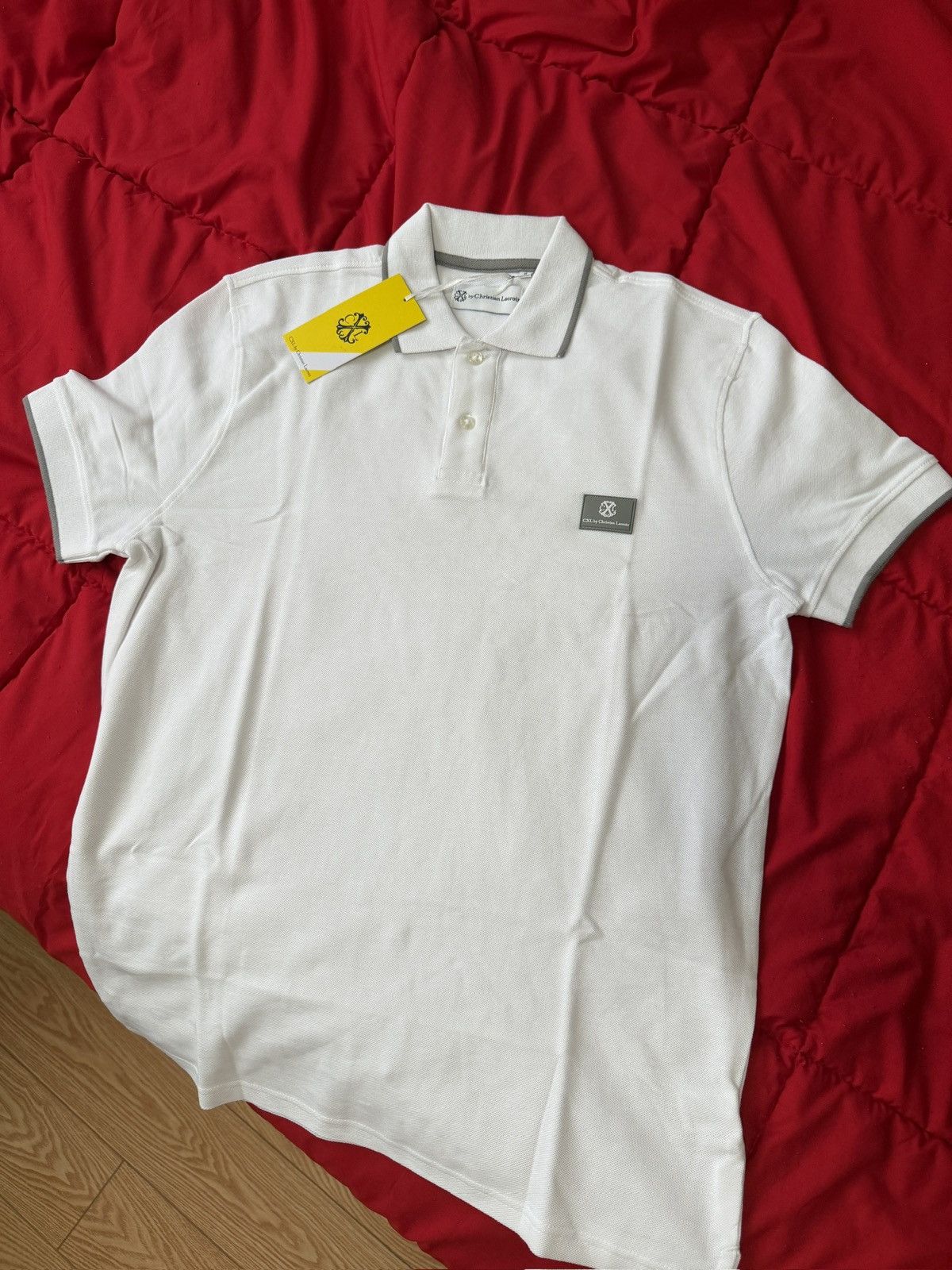 Christian Lacroix Christian Lacroix Men’s White Polo Shirt size S Size US S / EU 44-46 / 1 - 1 Thumbnail