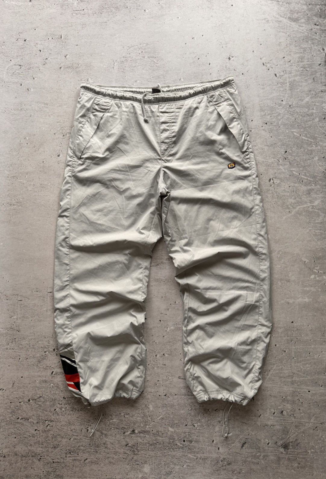 Nike × Vintage NIKE TN+ VINTAGE BASIC LOGO OVERSIZE BAGGY PANTS Size US 34 / EU 50 - 2 Thumbnail