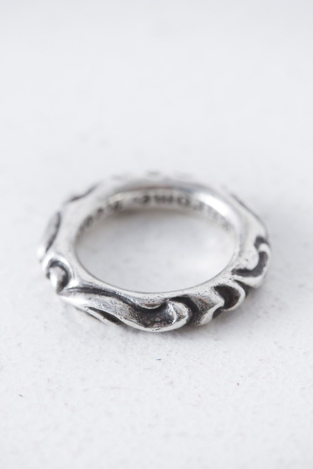 Chrome Hearts Chrome Hearts scroll band ring US 7 Size ONE SIZE - 4 Thumbnail