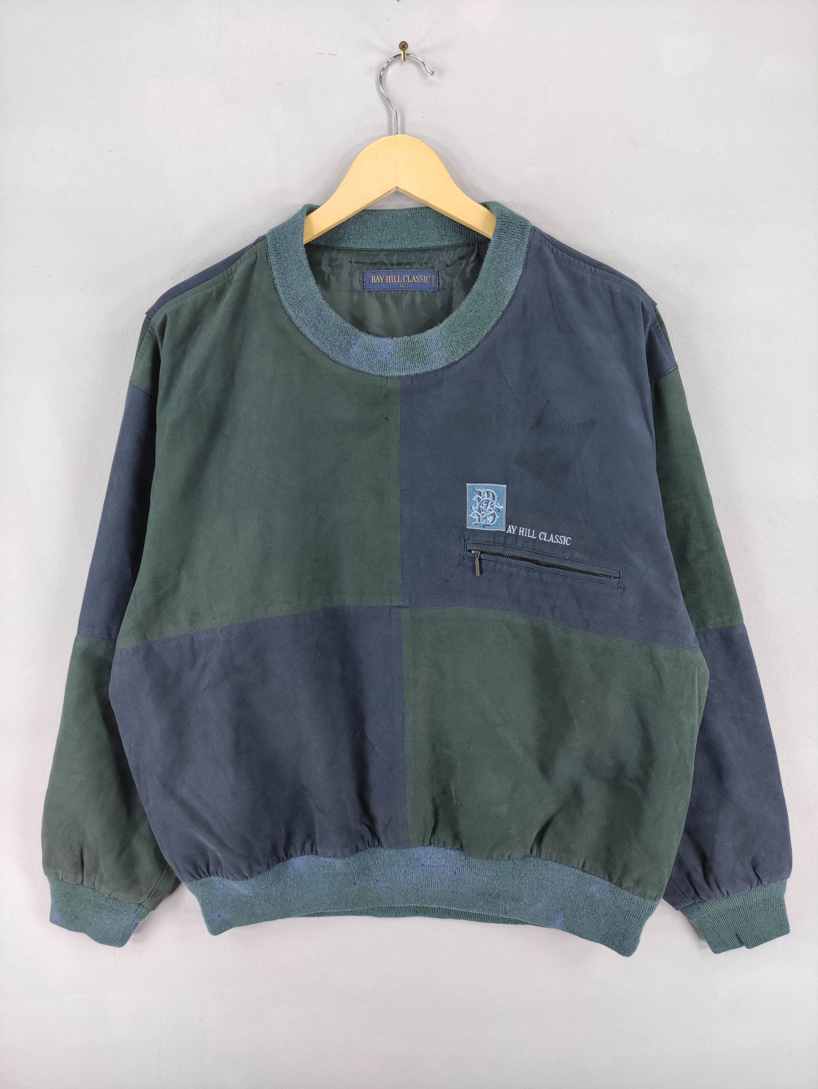 Japanese Brand Vintage Bay Hill Classic Block Colour Sweatshirt Jumper Size US L / EU 52-54 / 3 - 1 Thumbnail