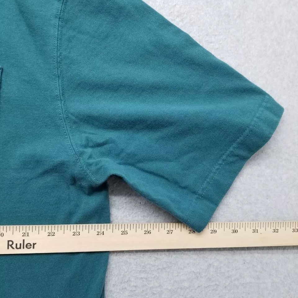 Duluth Trading Company Duluth Trading Shirt Mens Large Green Short Sleeve Crew Neck Size US L / EU 52-54 / 3 - 7 Thumbnail