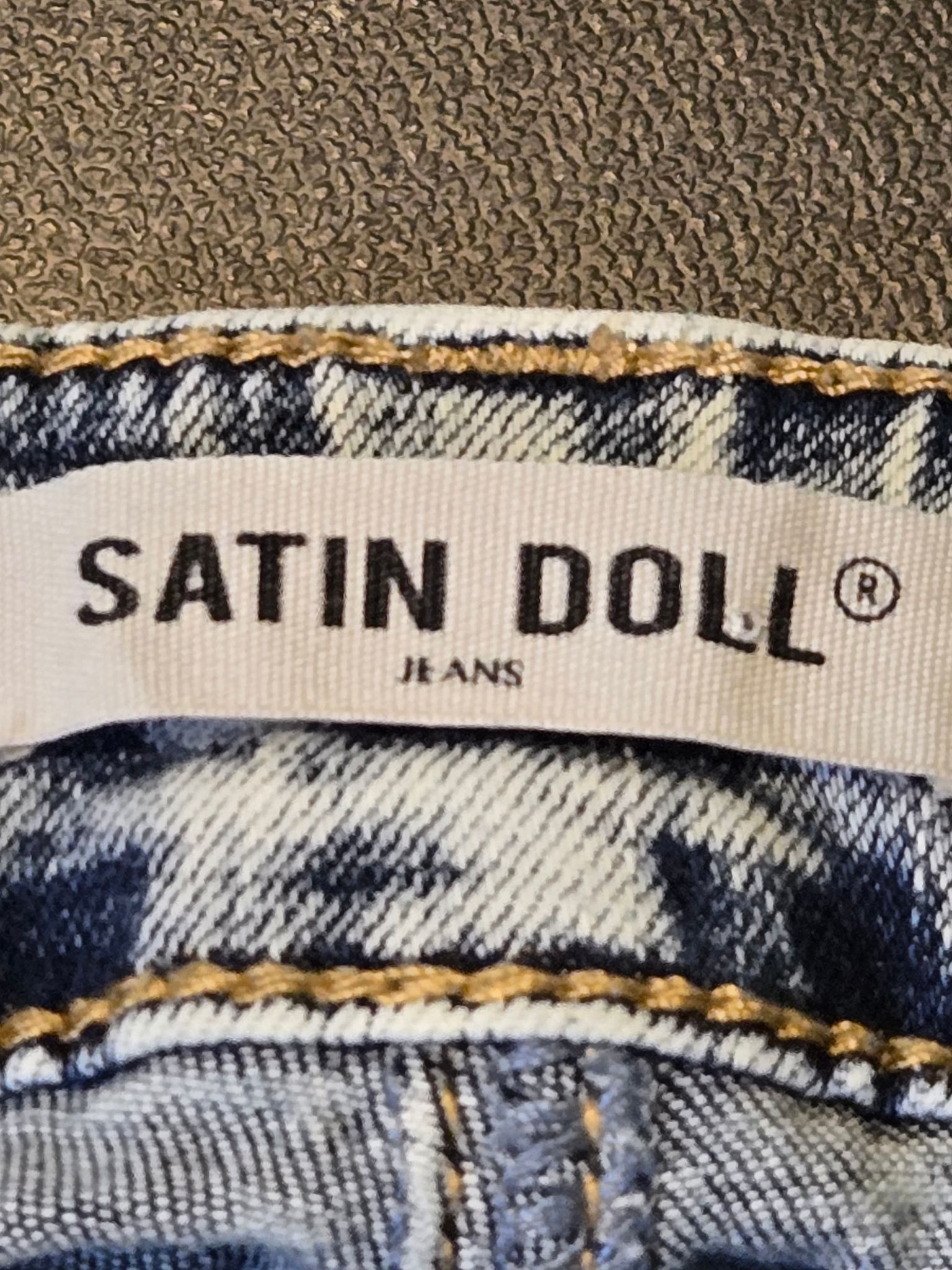 Other Satin Doll Jeans Womens 8 Acid Wash Bootcut High Rise Light Size 30" / US 8 / IT 44 - 3 Thumbnail