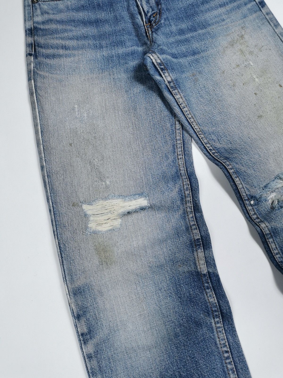 Levi's Vintage 90s Levis 640 Tapered Distressed Jeans Size US 28 / EU 44 - 3 Thumbnail