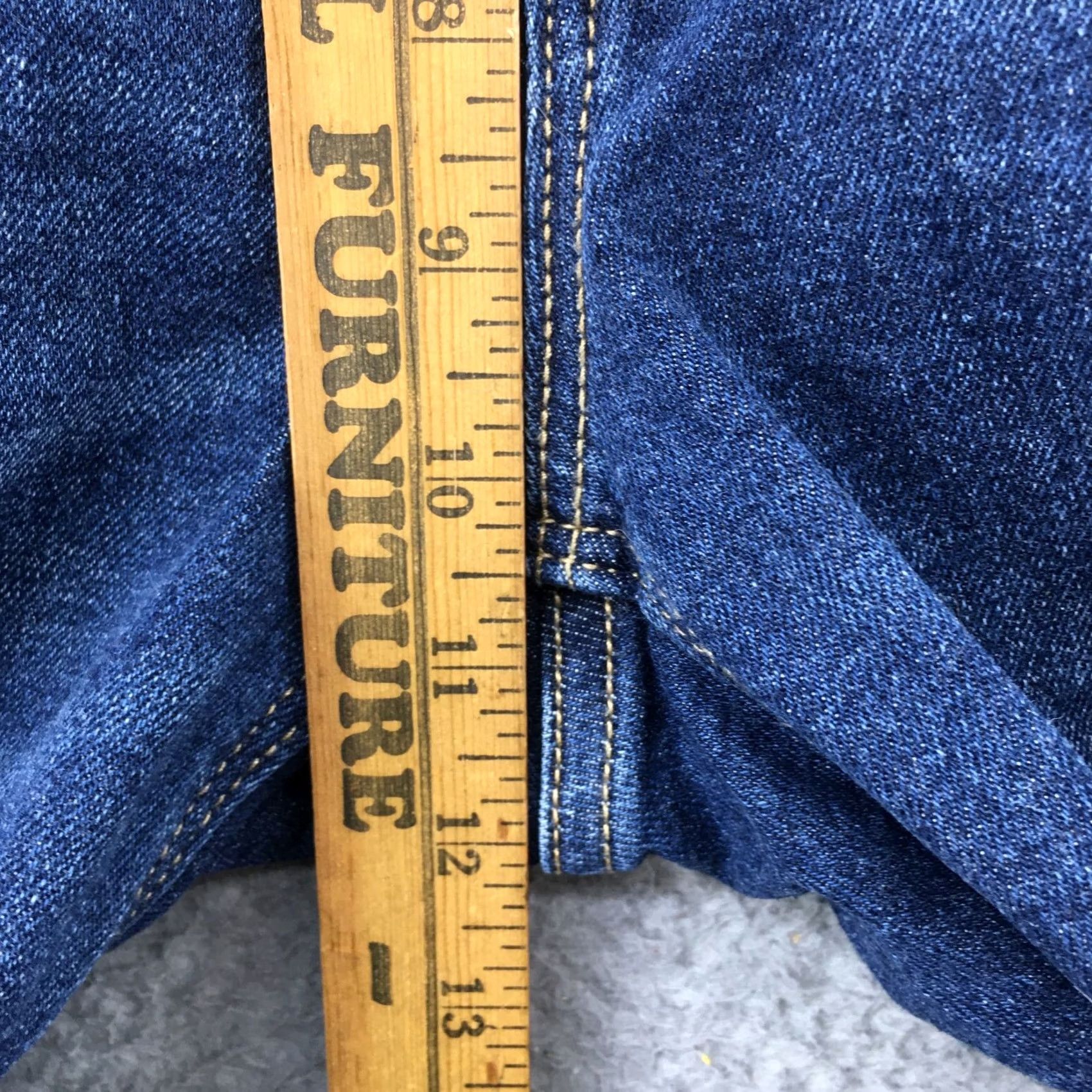 Old Navy Old Navy Jeans Womens 12 Blue Denim High Rise Rockstar Super Skinny Jeans Mens? Size 34" / US 12 / IT 48 - 7 Thumbnail