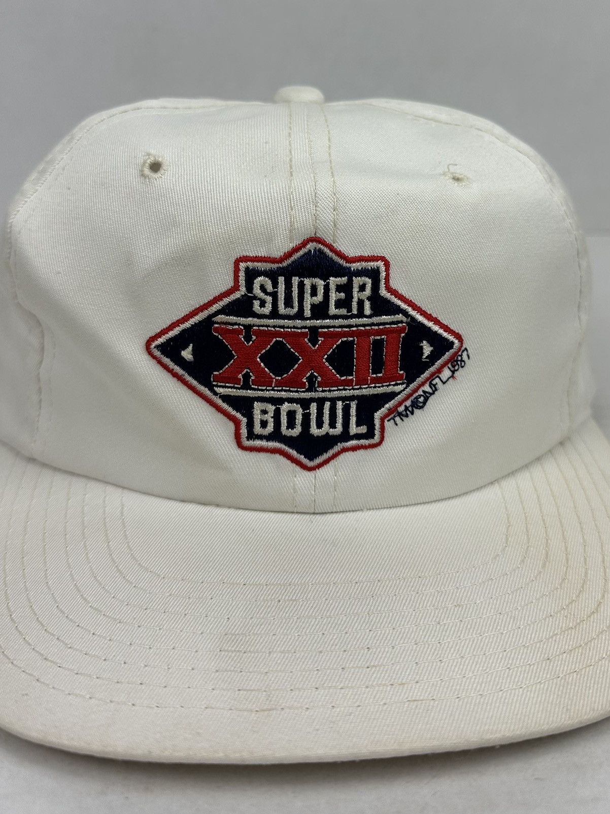 Sports Specialties Vintage Super Bowl XXII 1987 Sports Specialties Snapback Hat Size ONE SIZE - 9 Thumbnail