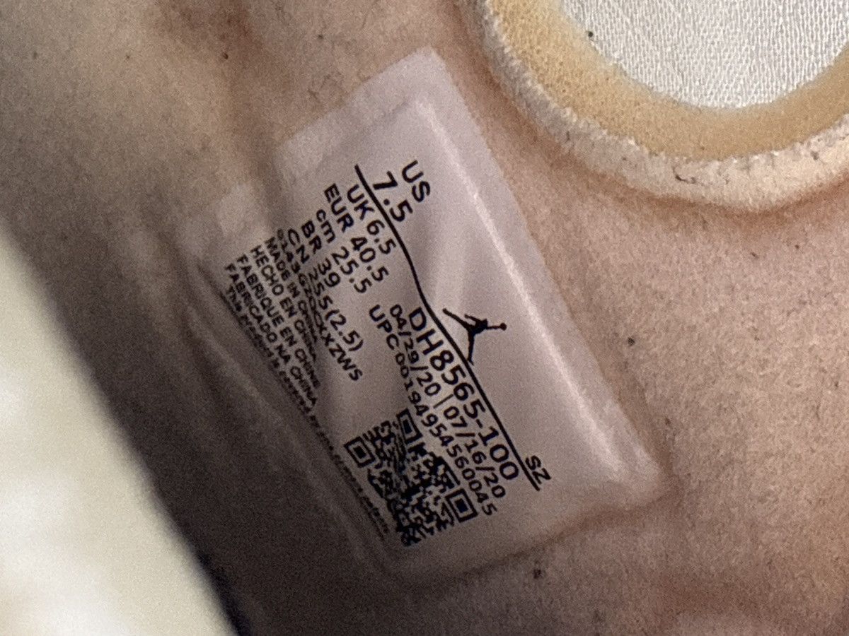 Jordan Brand × Off-White OFF-WHITE x Air Jordan 5 Retro SP Sail in size 7.5 US M Size US 7.5 / EU 40-41 - 6 Thumbnail
