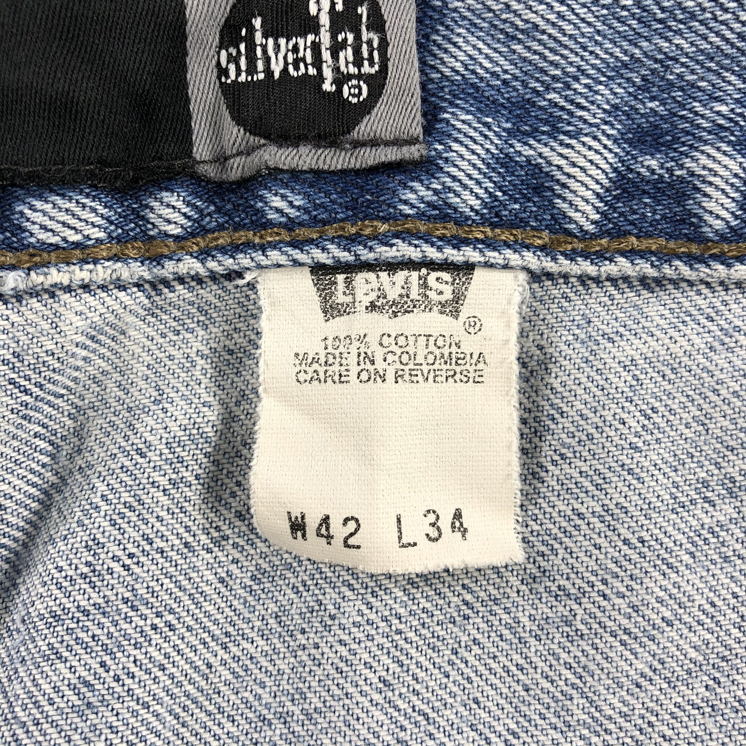 Levi's 90s Vintage Levis Silver Tab Baggy Jeans-J1677 Size US 43 - 12 Thumbnail