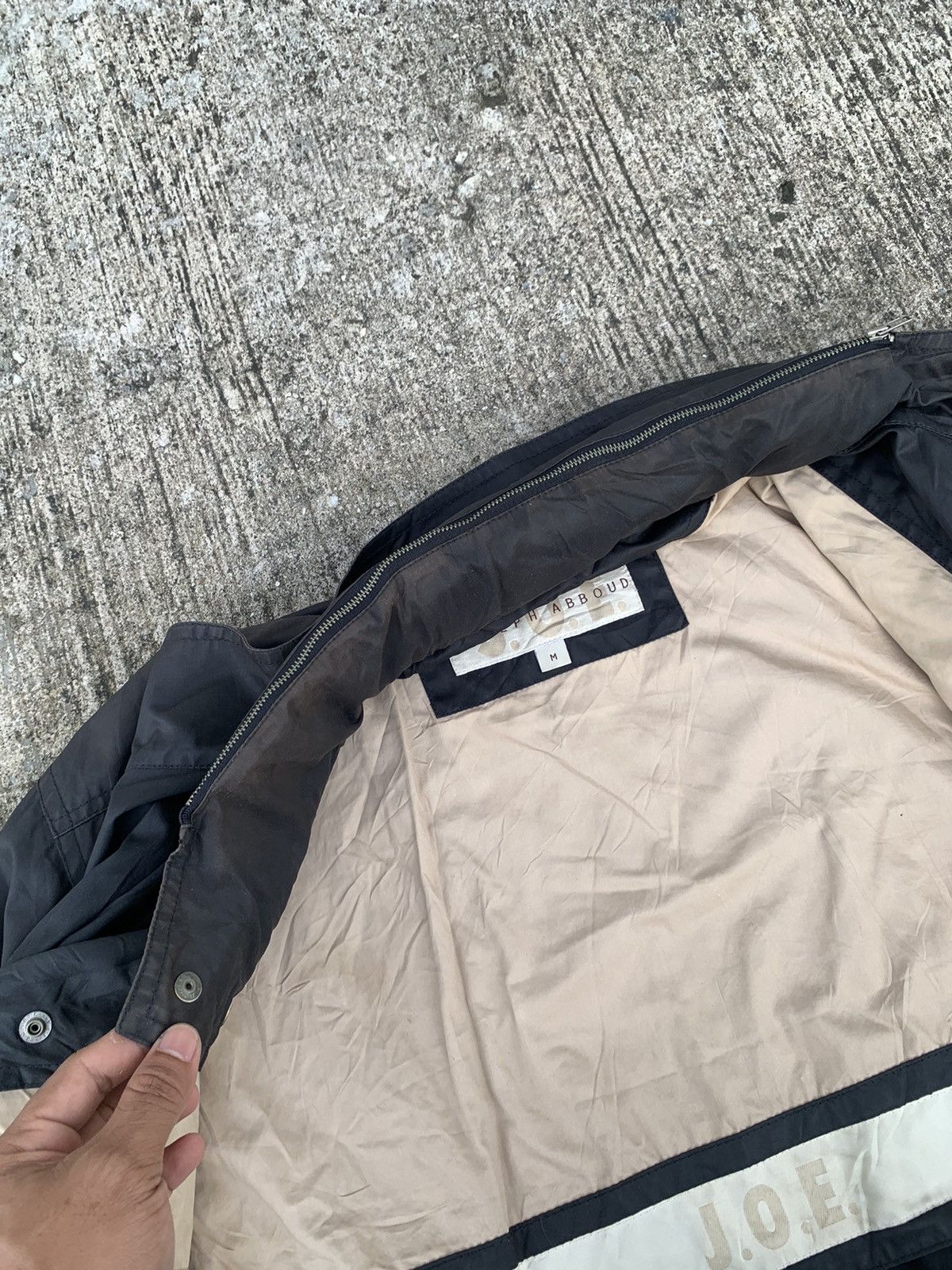 Joseph Abboud Rare 🔥 vintage 90s sun faded joseph abboud waxed jacket Size US M / EU 48-50 / 2 - 18 Thumbnail