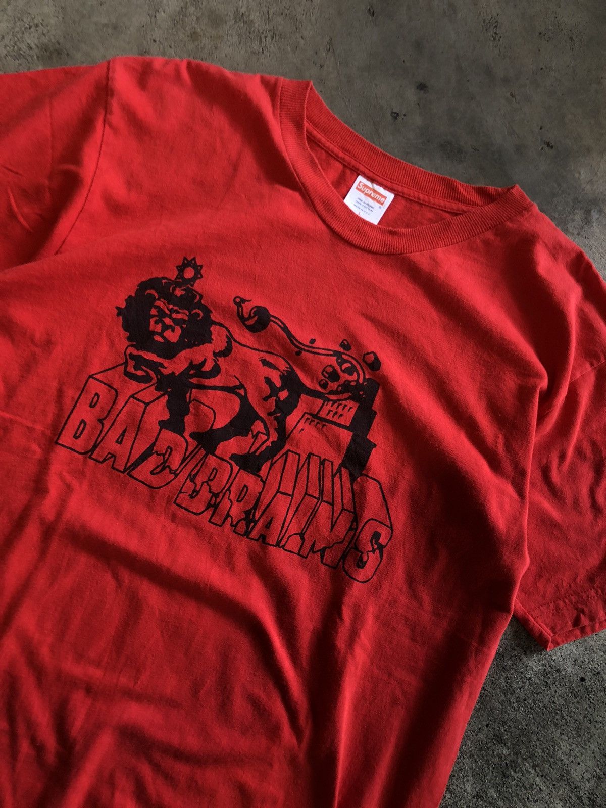 Band Tees × Supreme SUPREME X BAD BRAINS TEE SHIRT Size US L / EU 52-54 / 3 - 3 Thumbnail