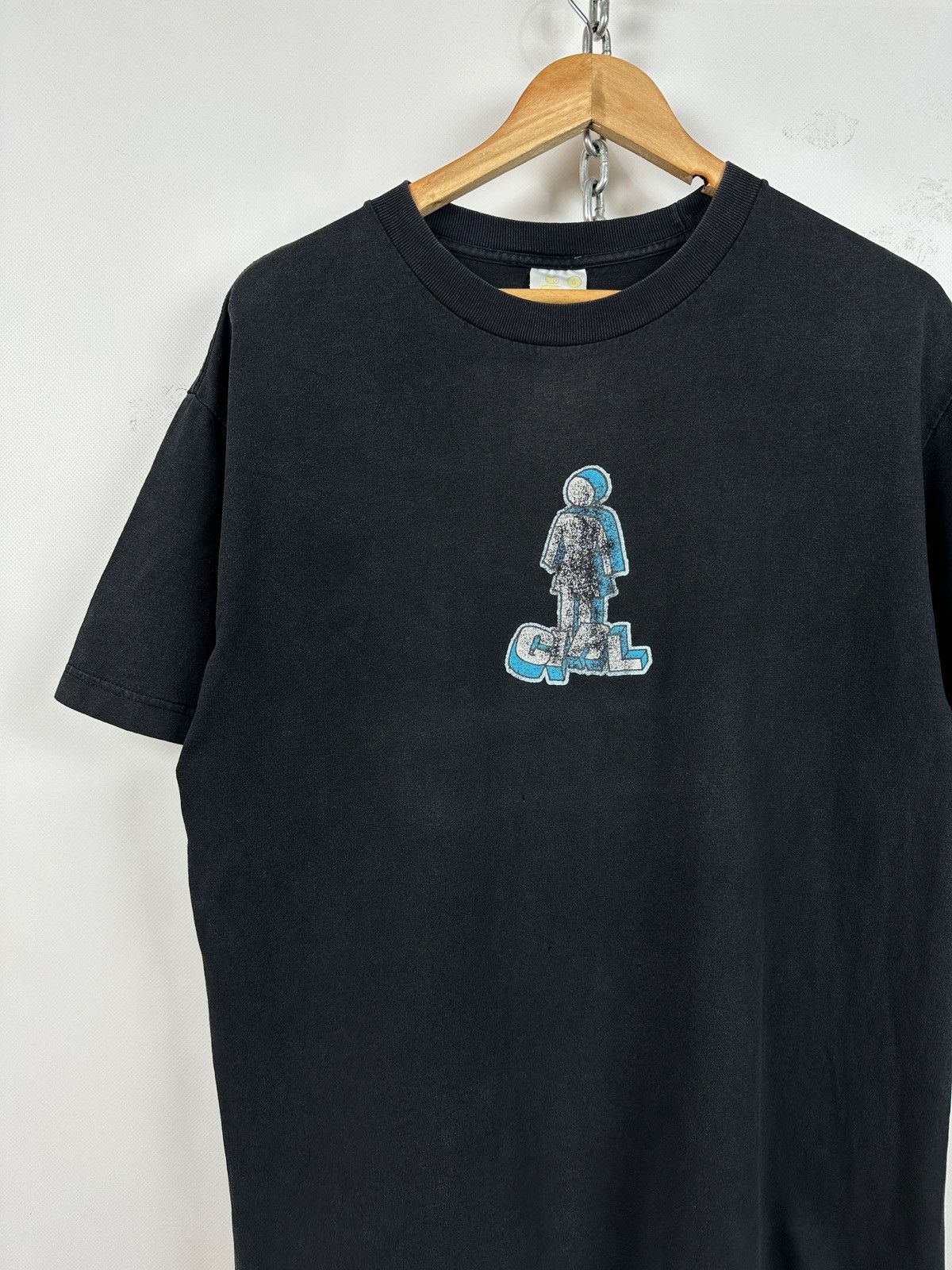 Girl Skateboards Vintage Girl Skateboard Faded Black T-Shirt Size US L / EU 52-54 / 3 - 4 Thumbnail