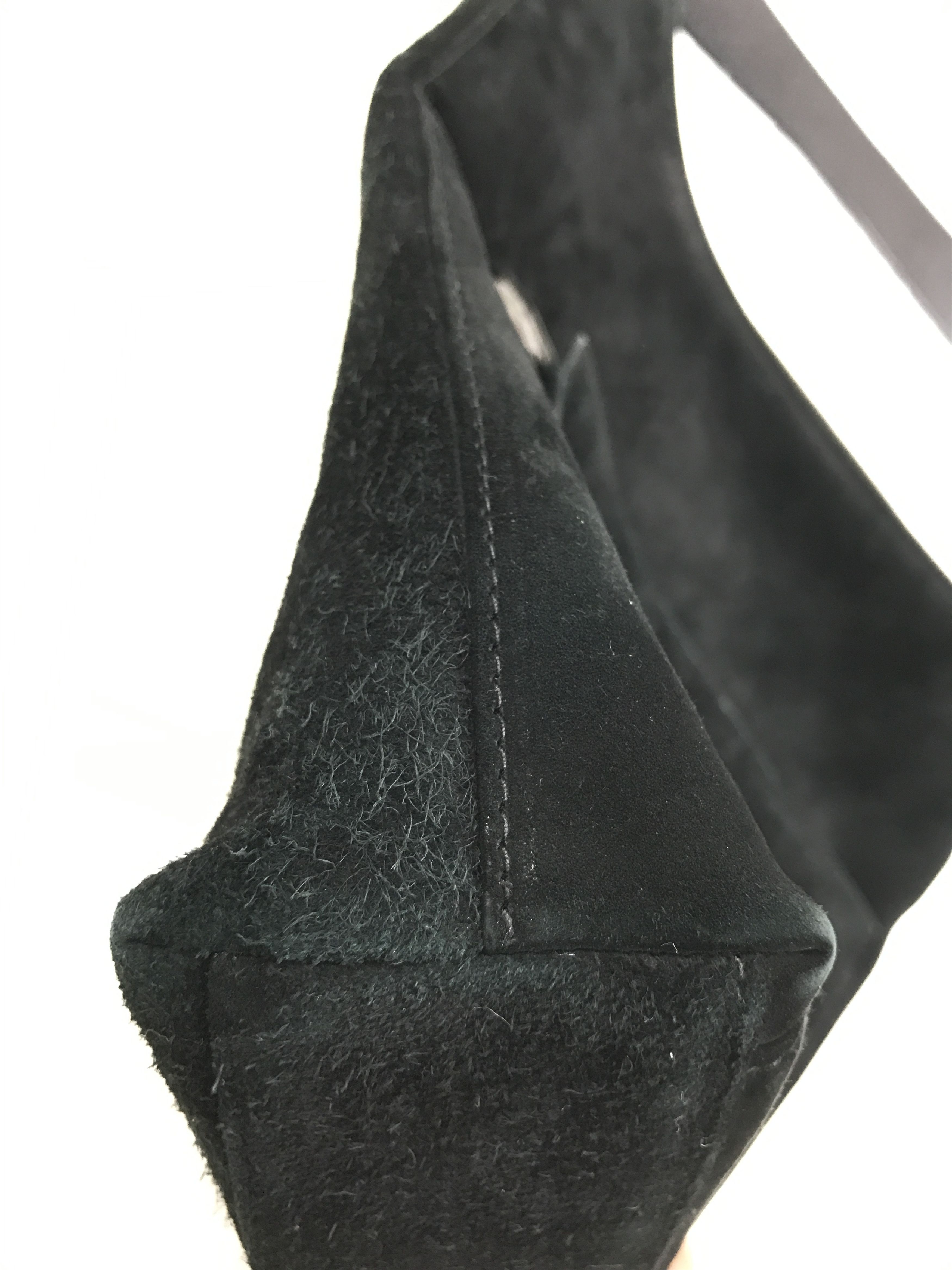 Designer × Salvatore Ferragamo × Vintage Vintage Salvatore Ferragamo Hobo Bag Suede Leather Size ONE SIZE - 12 Thumbnail