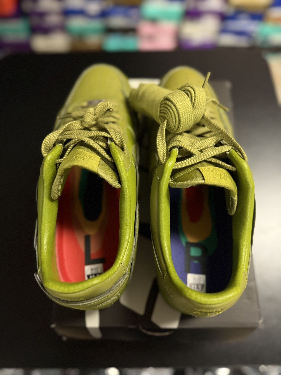 Cactus Plant Flea Market × Nike Nike Air Froce 1 CPFM Moss Size 11.5 Brand New Size US 11.5 / EU 44-45 - 9 Thumbnail