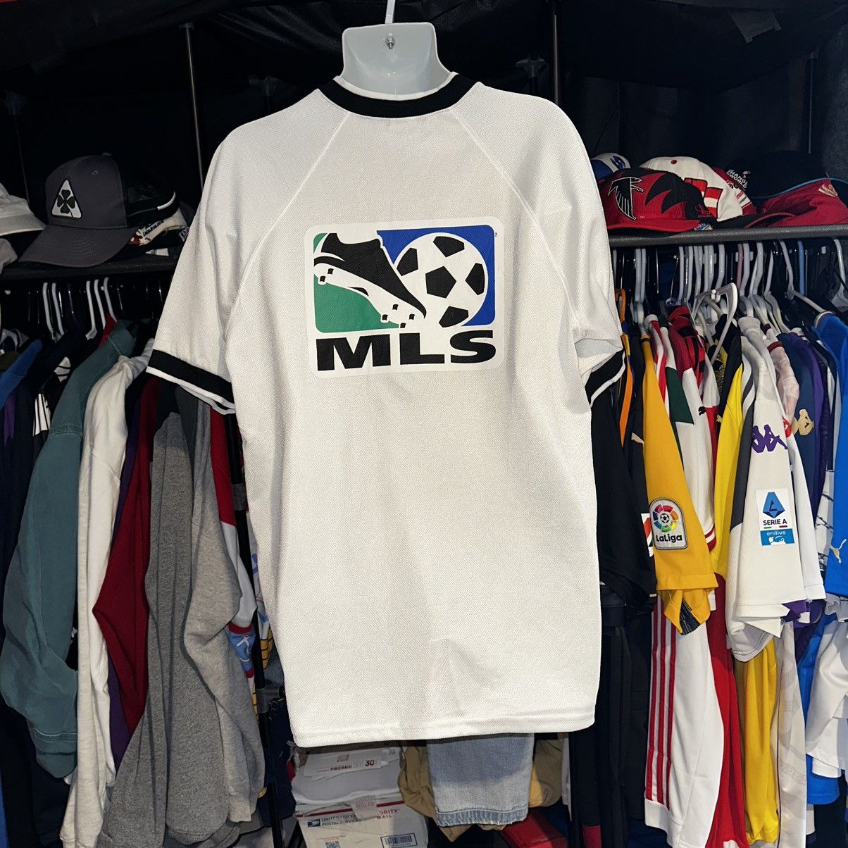 Nike Rare 1997 San Jose Clash Nike pre-match warmup top Size US M / EU 48-50 / 2 - 6 Thumbnail