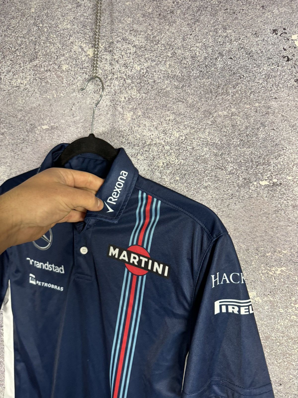 Formula 1 × R.M. Williams Williams Martini Racing Hackett Mercedes Team F-1 Blokcore Size US XS / EU 42 / 0 - 12 Thumbnail