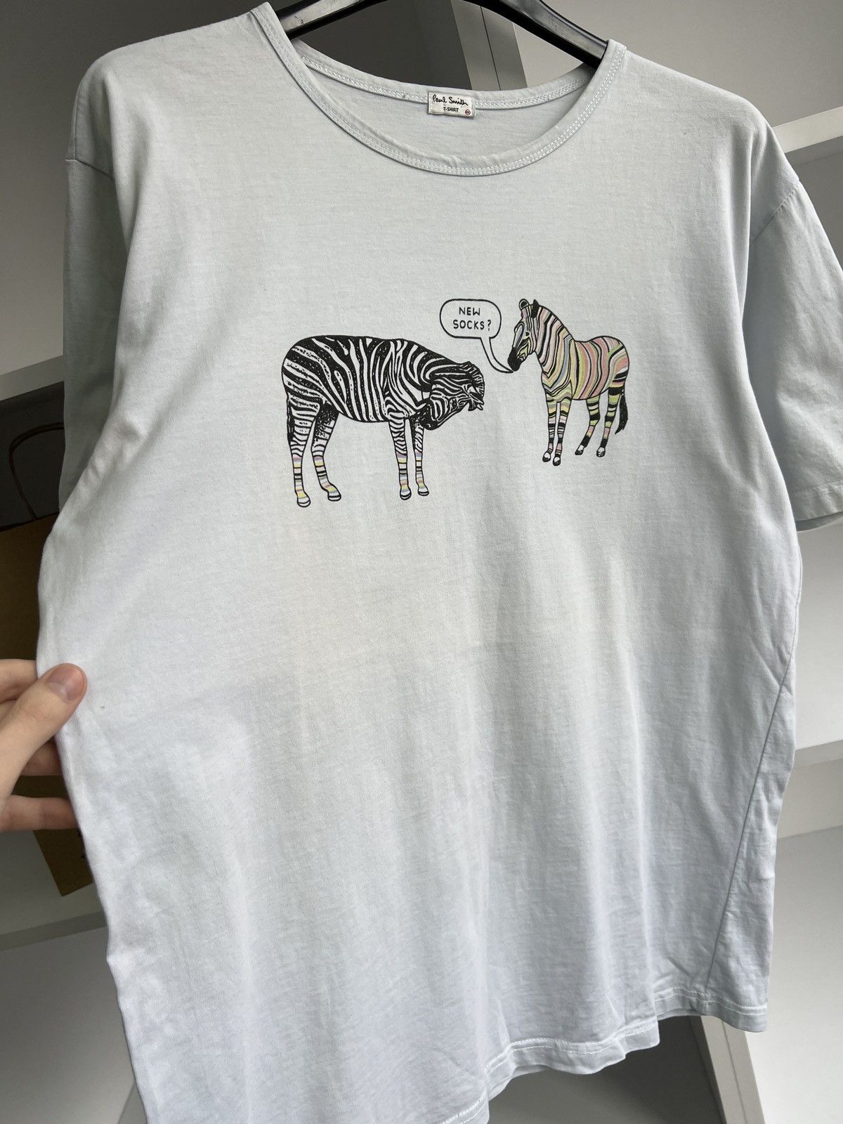 Paul Smith × Vintage Vintage Paul Smith Tee Size US XXL / EU 58 / 5 - 8 Thumbnail