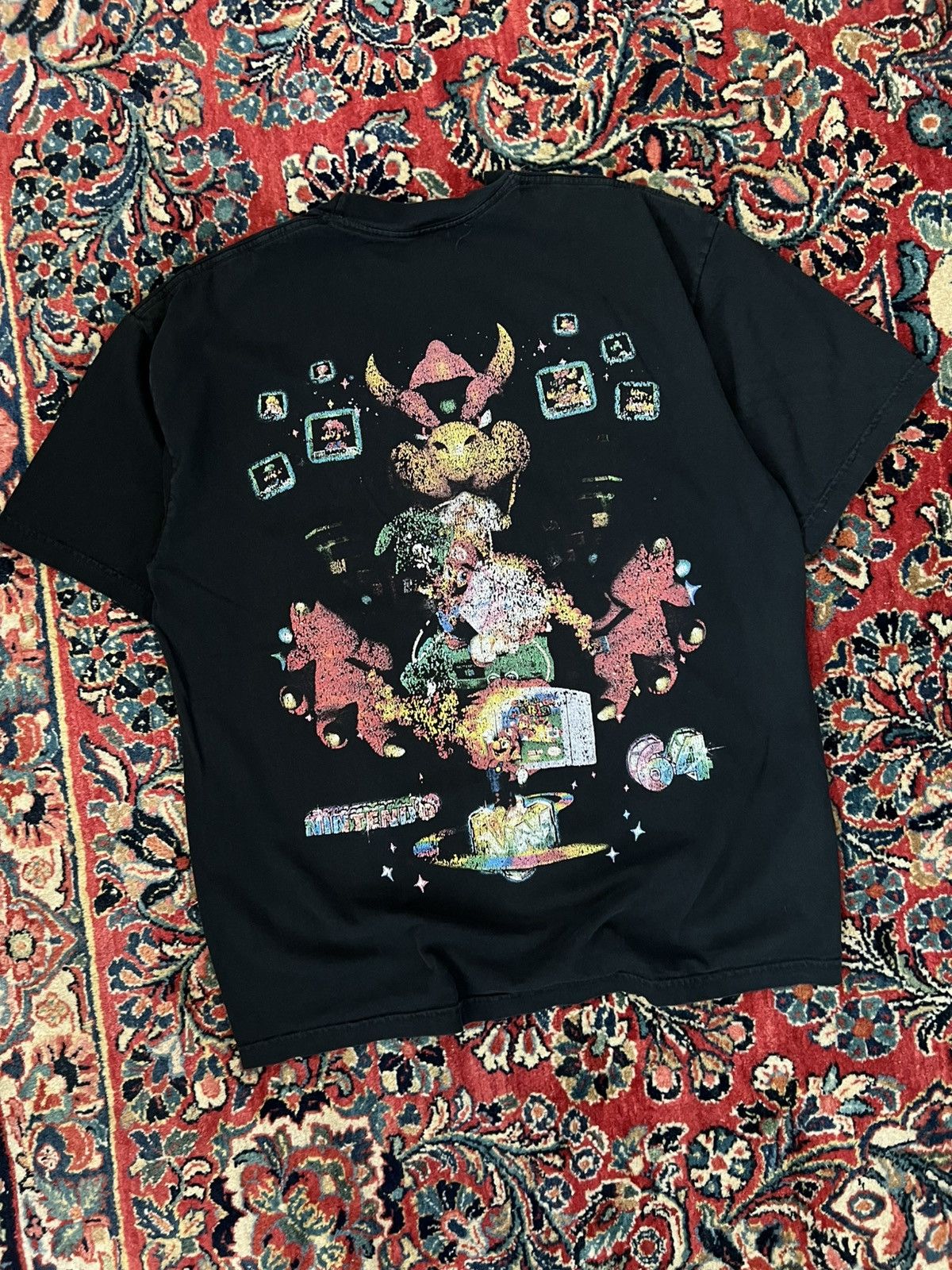 Vintage Vintage Style Nintendo GameCube Super Mario Sunshine T Shirt Size US L / EU 52-54 / 3 - 3 Thumbnail