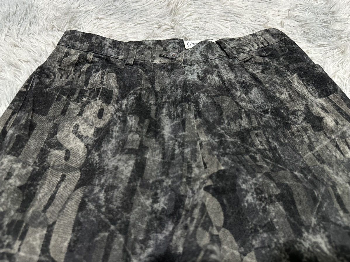 Japanese Brand 🔥Sick Y2K Japanese Poem Pants Vkei Goth Punk Size US 26 / EU 42 - 5 Thumbnail