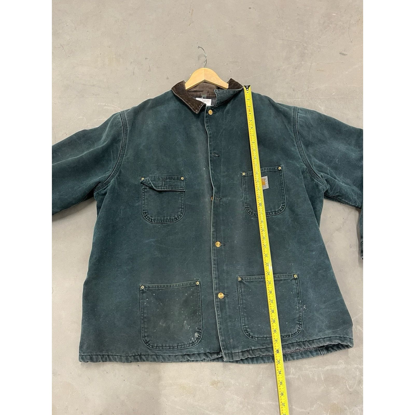 Carhartt VTG Carhartt Barn Jacket XXL Tall Hunter Green CB2043 USA Size US XXL / EU 58 / 5 - 11 Thumbnail