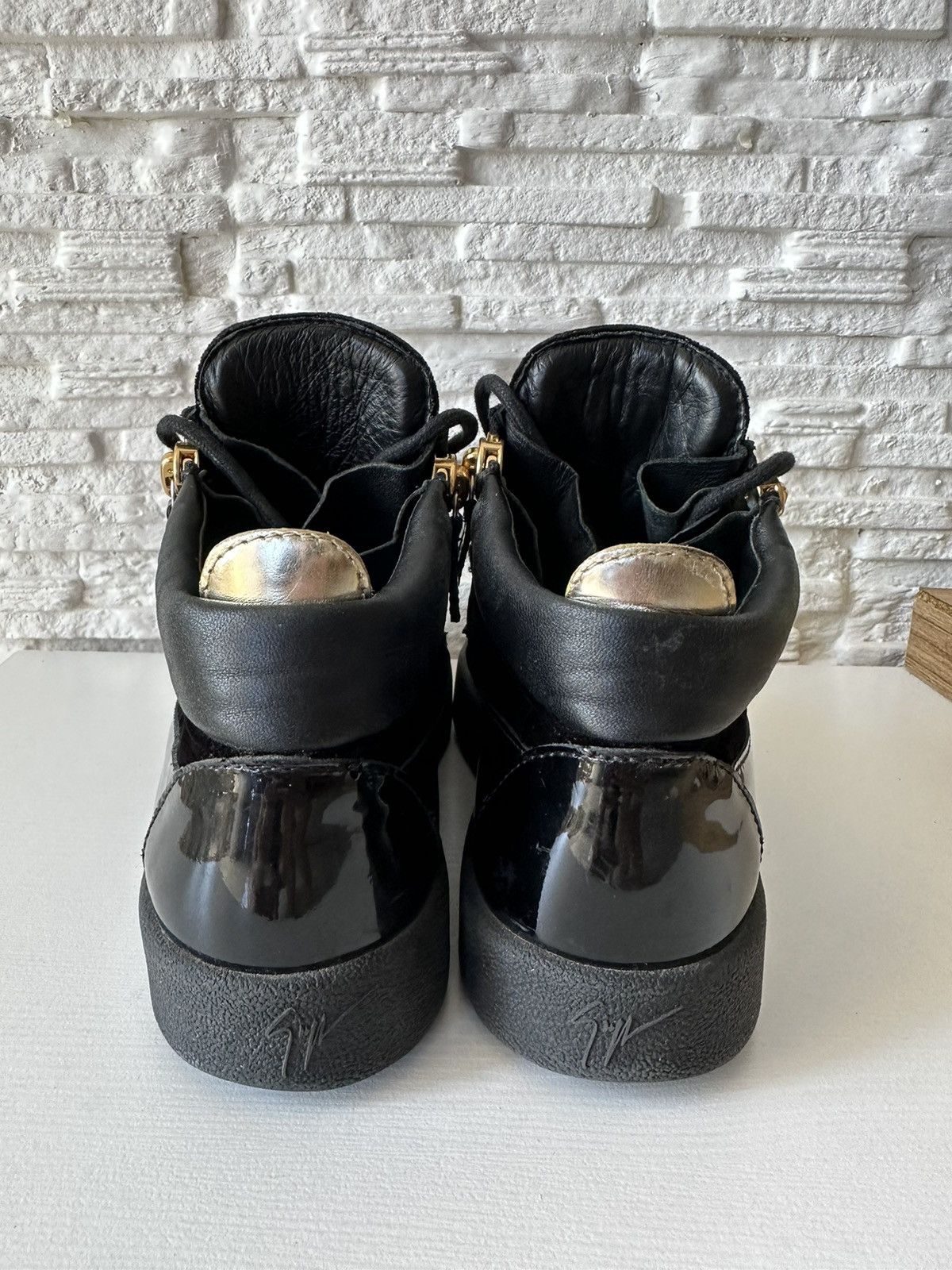 Giuseppe Zanotti Giuseppe Zanotti hight top sneakers Size US 9.5 / IT 39.5 - 3 Thumbnail