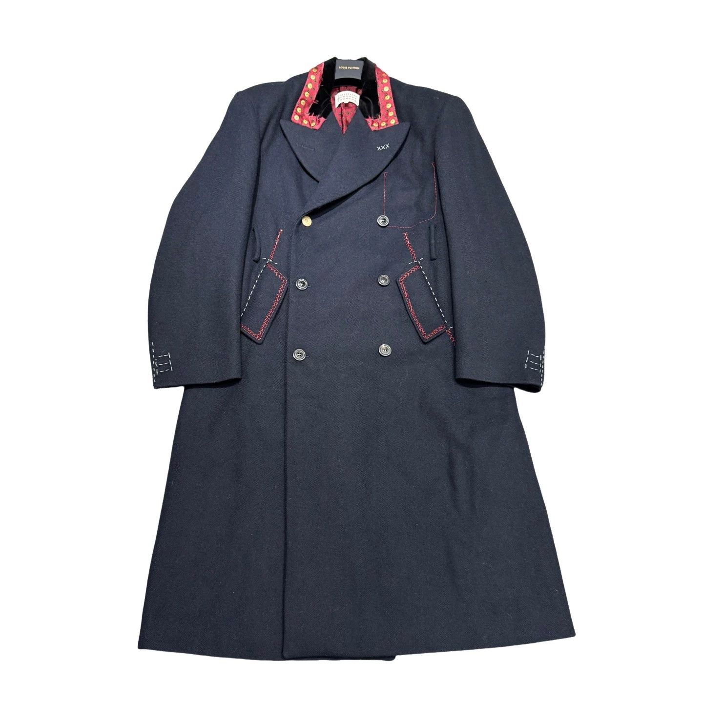 Maison Margiela Maison Margiela Wool Double Breasted Coat EU 46 Size US S / EU 44-46 / 1 - 1 Thumbnail