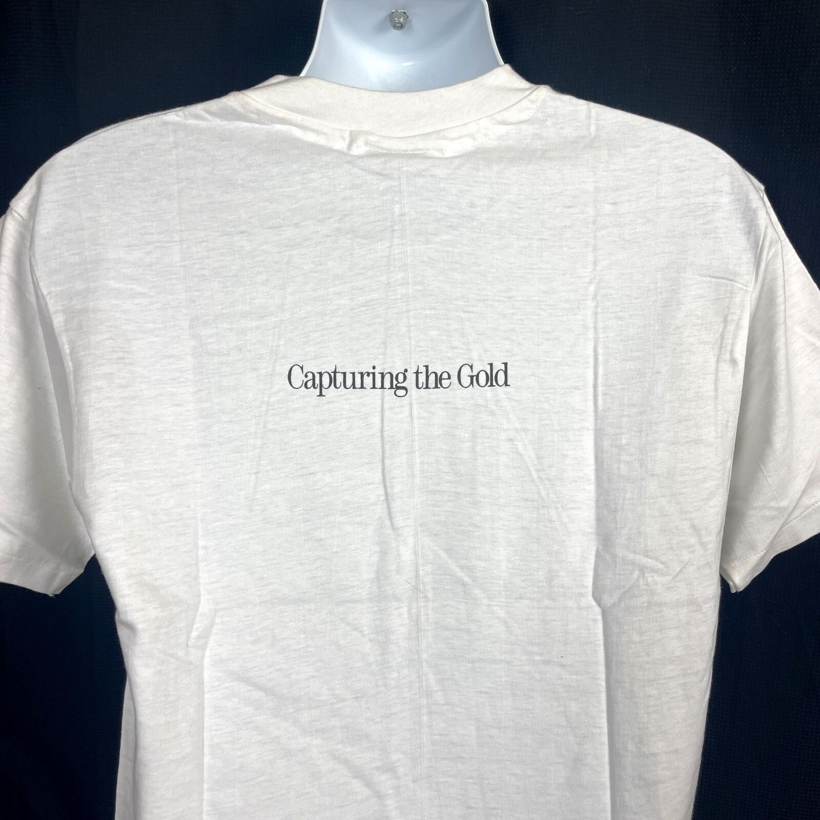 Hanes Lotus Software Capturing The Gold Mens Vtg T-Shirt size Larg Size US L / EU 52-54 / 3 - 5 Thumbnail