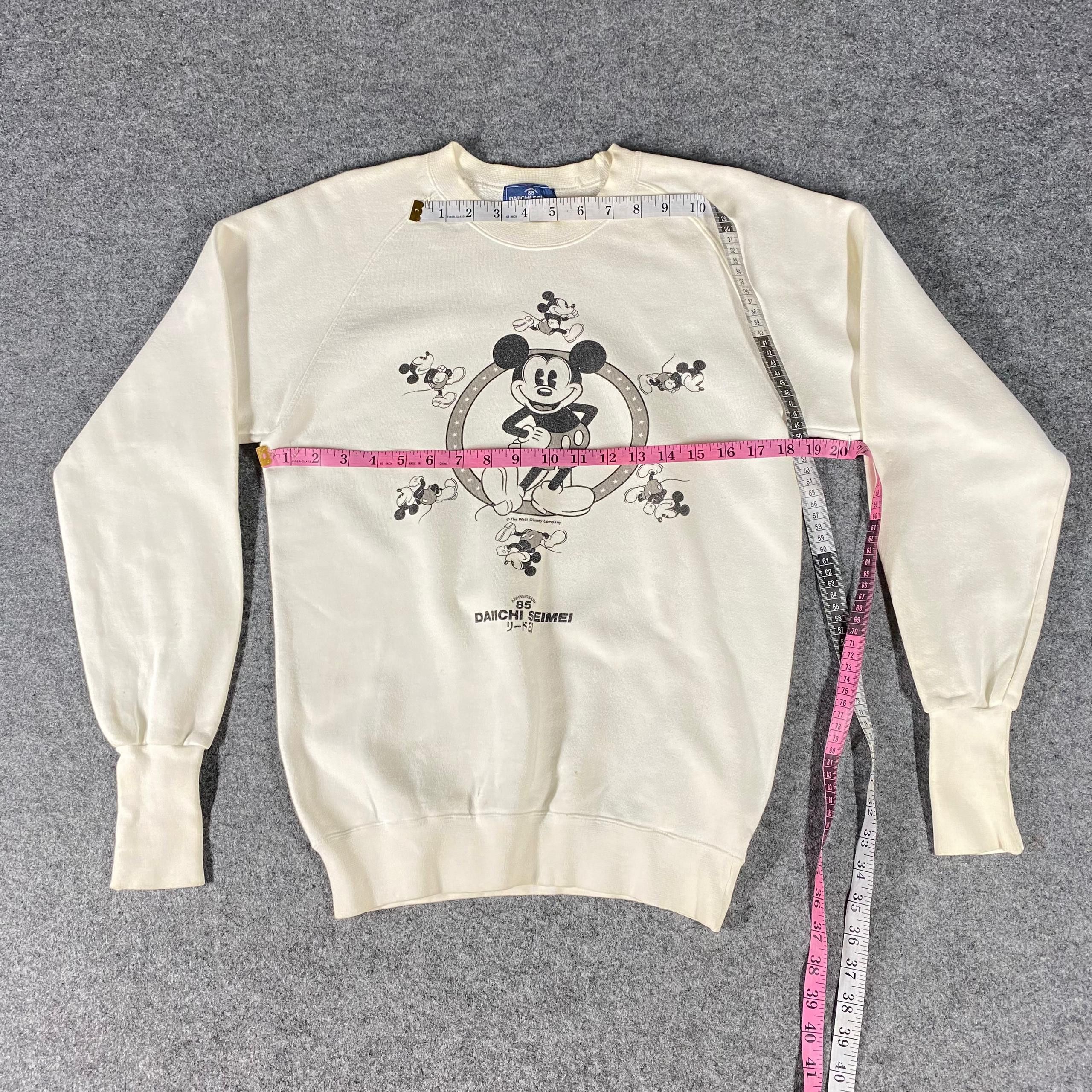Disney Vintage Daiichi Siemei Mickey Mouse Sweatshirt Size US M / EU 48-50 / 2 - 8 Thumbnail