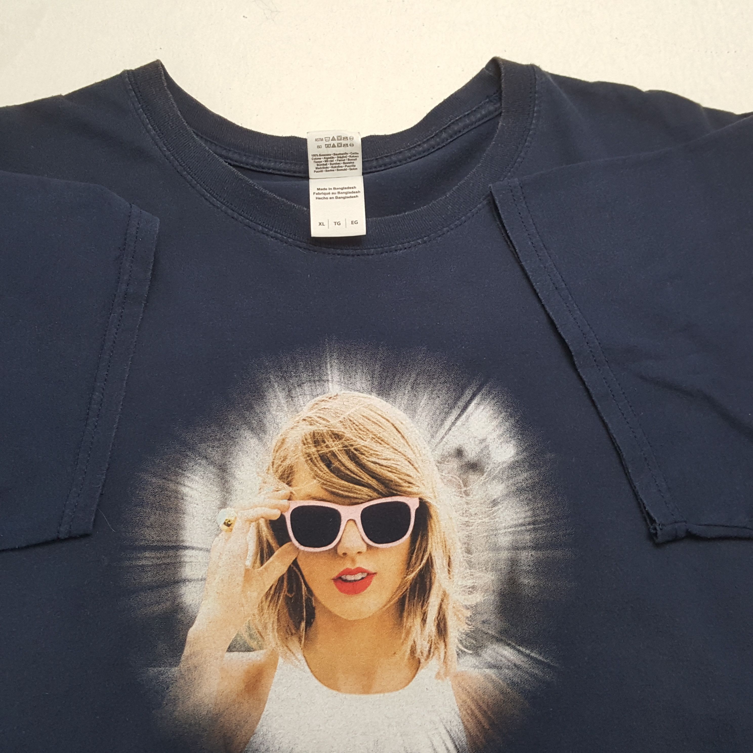 Band Tees × Vintage TAYLOR SWIFT American Singer Music Tour Tshirt Size US XL / EU 56 / 4 - 6 Thumbnail