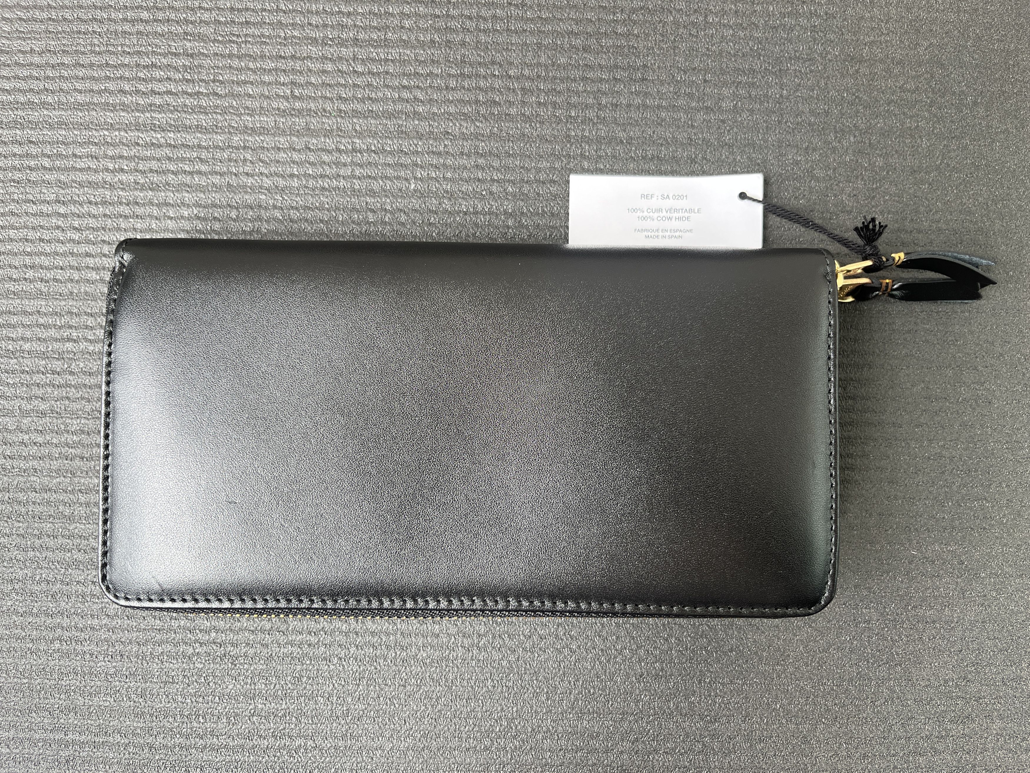 Comme des Garcons Comme des Garcons Classic Leather Double Zip Long Wallet Size ONE SIZE - 3 Thumbnail