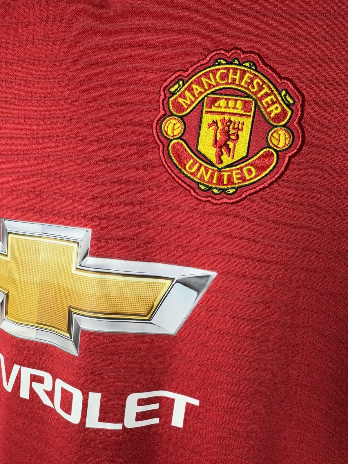 Adidas Manchester United 2018 2019 Home Shirt Adidas #9 Martial Size US L / EU 52-54 / 3 - 5 Thumbnail