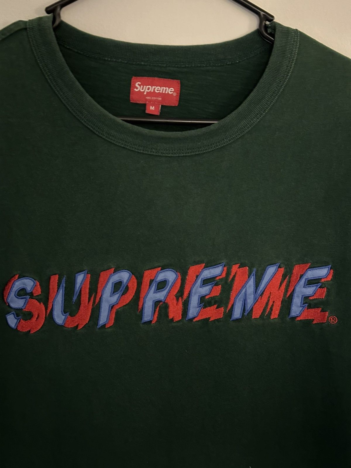 Supreme Supreme Shatter S/S Top Tee Size US M / EU 48-50 / 2 - 2 Thumbnail