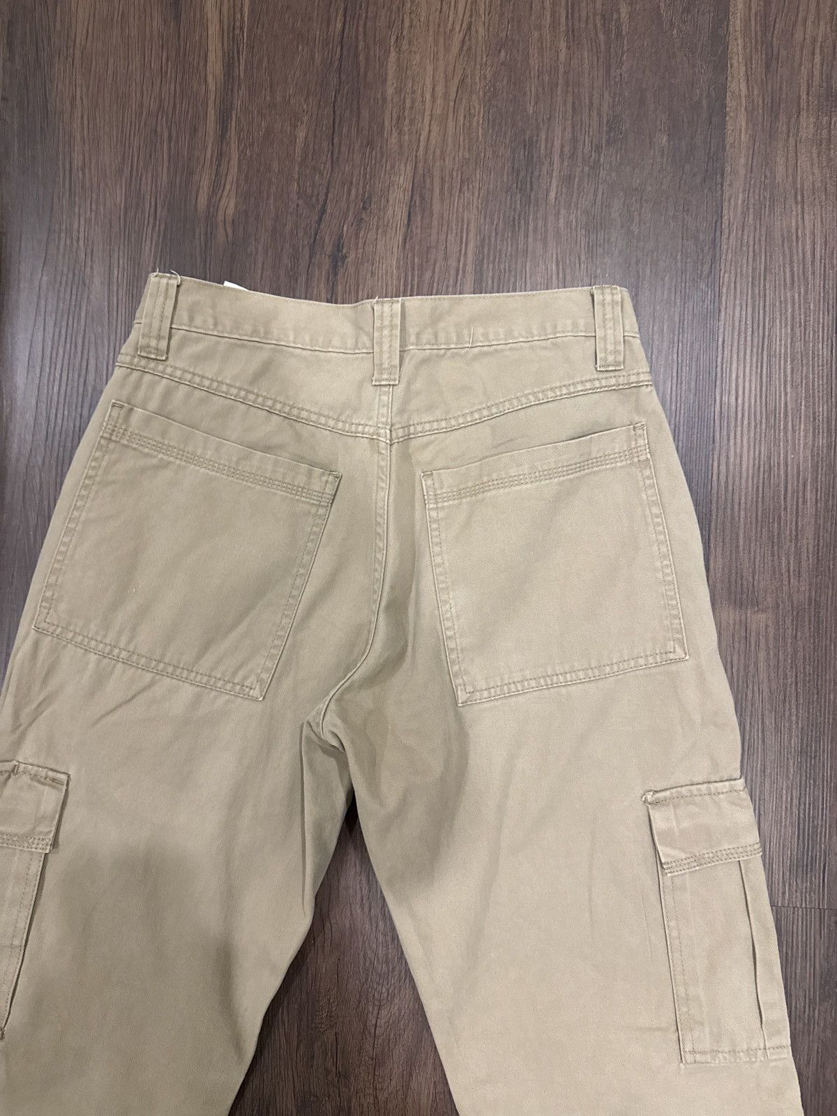 Wrangler Khaki Wrangler Cargos Size US 29 - 3 Thumbnail