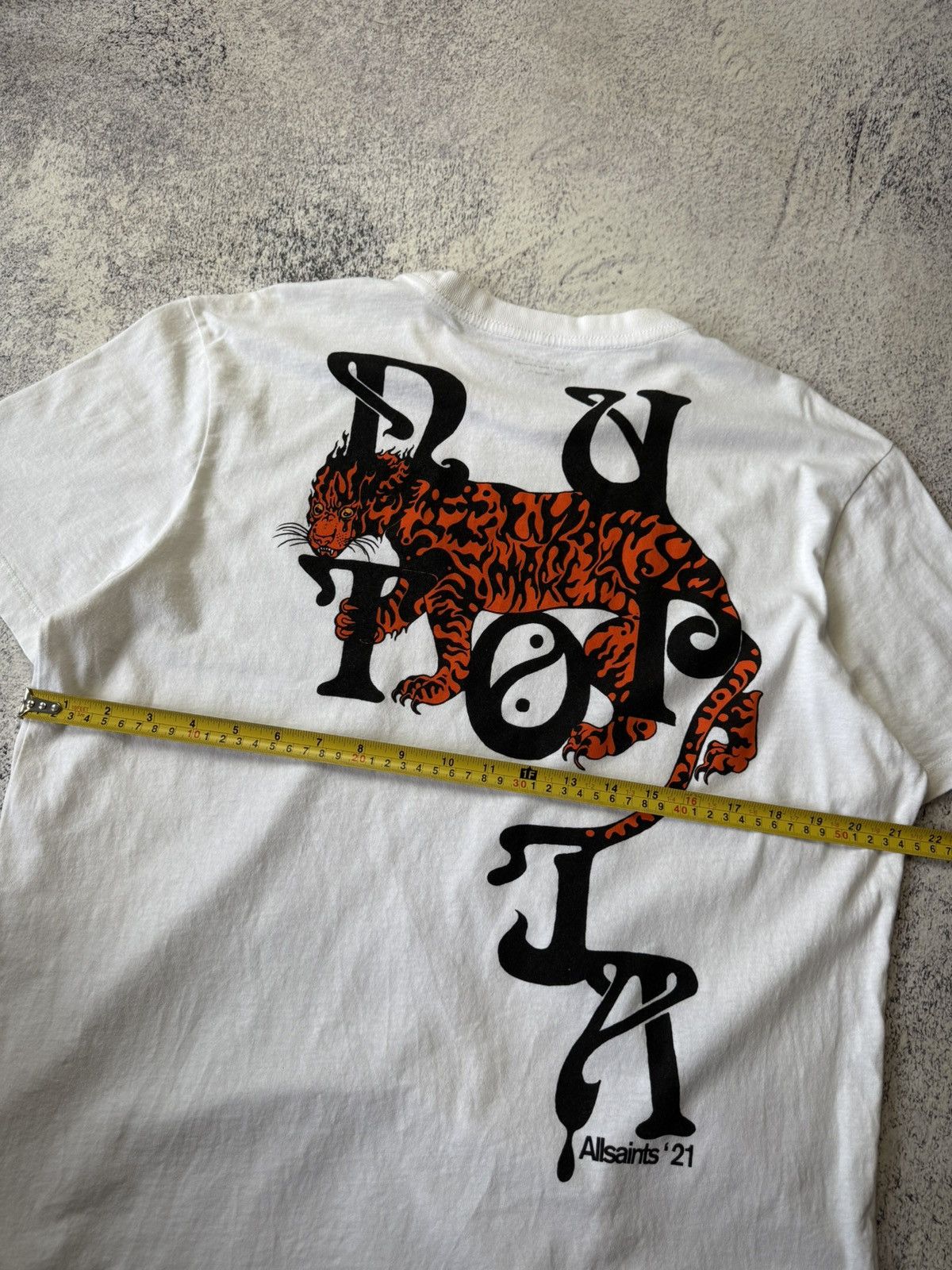 Allsaints Mens Allsaints Tiger T Shirt Size US S / EU 44-46 / 1 - 24 Thumbnail