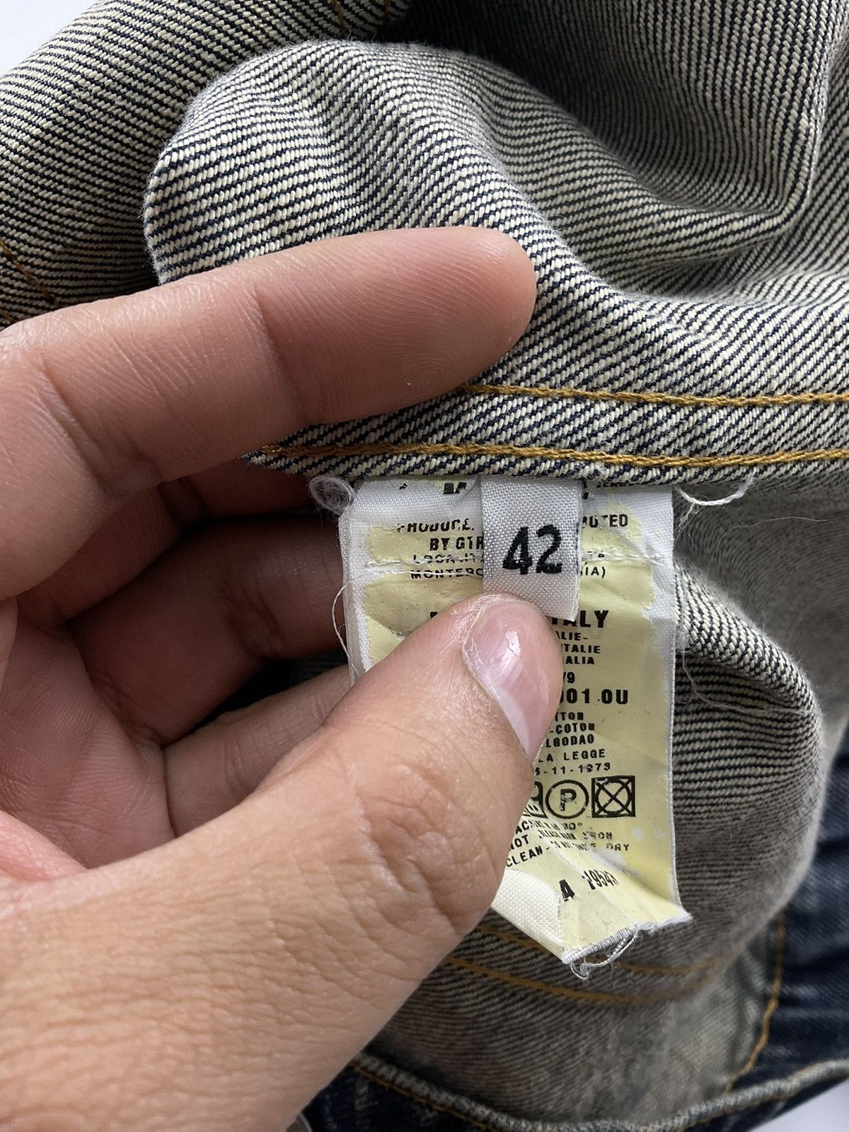 Helmut Lang Helmut Lang Classic Denim Jacket Size US S / EU 44-46 / 1 - 9 Thumbnail