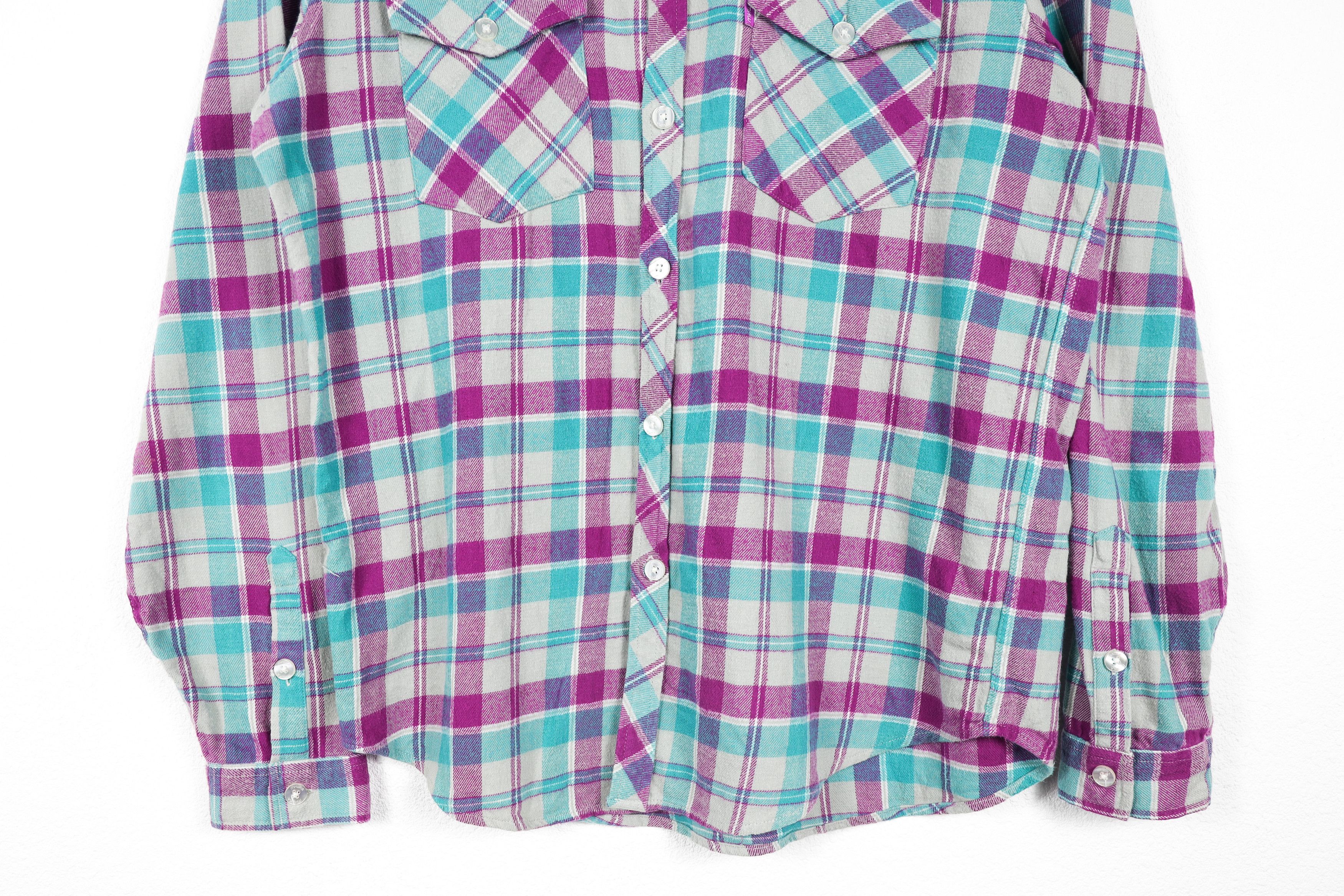 Flannel × Mishka Mishka NYC Loveless Multicolor Flannel Shirt Medium Size US S / EU 44-46 / 1 - 3 Thumbnail