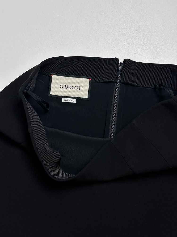 Gucci Gucci Italy Wool Silk Skirt Size 28" / US 6 / IT 42 - 8 Thumbnail