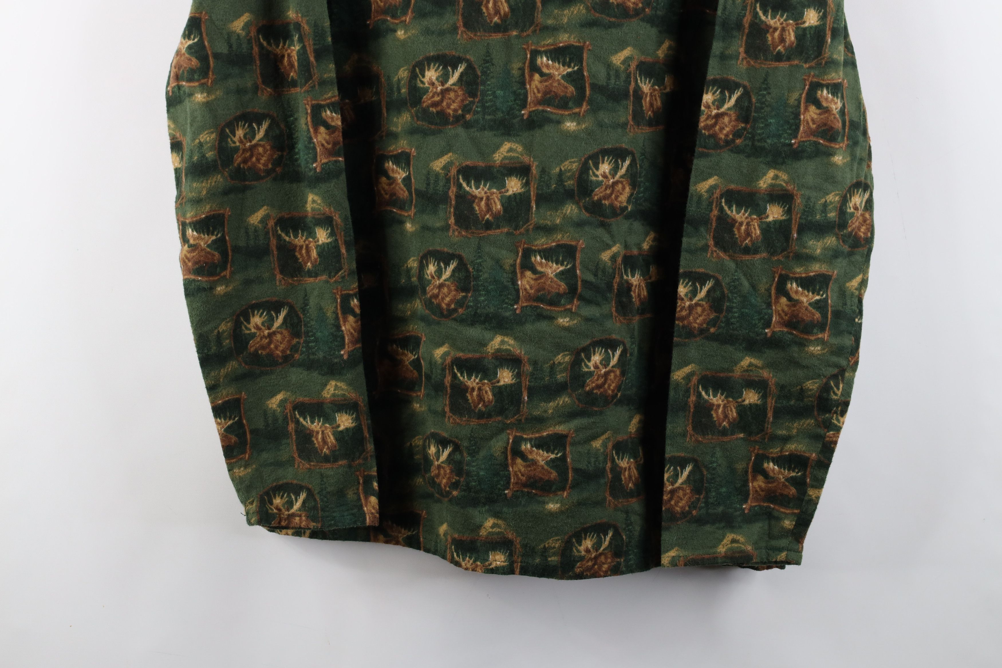 Vintage Vintage 90s Streetwear Moose Nature Long Sleeve T-Shirt Size US L / EU 52-54 / 3 - 3 Thumbnail
