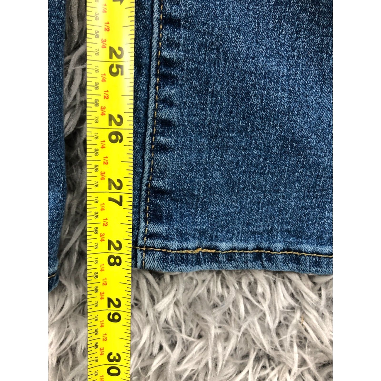 Levi's Levi's Jeans Bootcut Shaping 5-Pocket Blue Medium Wash 29in Inseam Womens Size 10 Regular Size 32" / US 10 / IT 46 - 3 Thumbnail