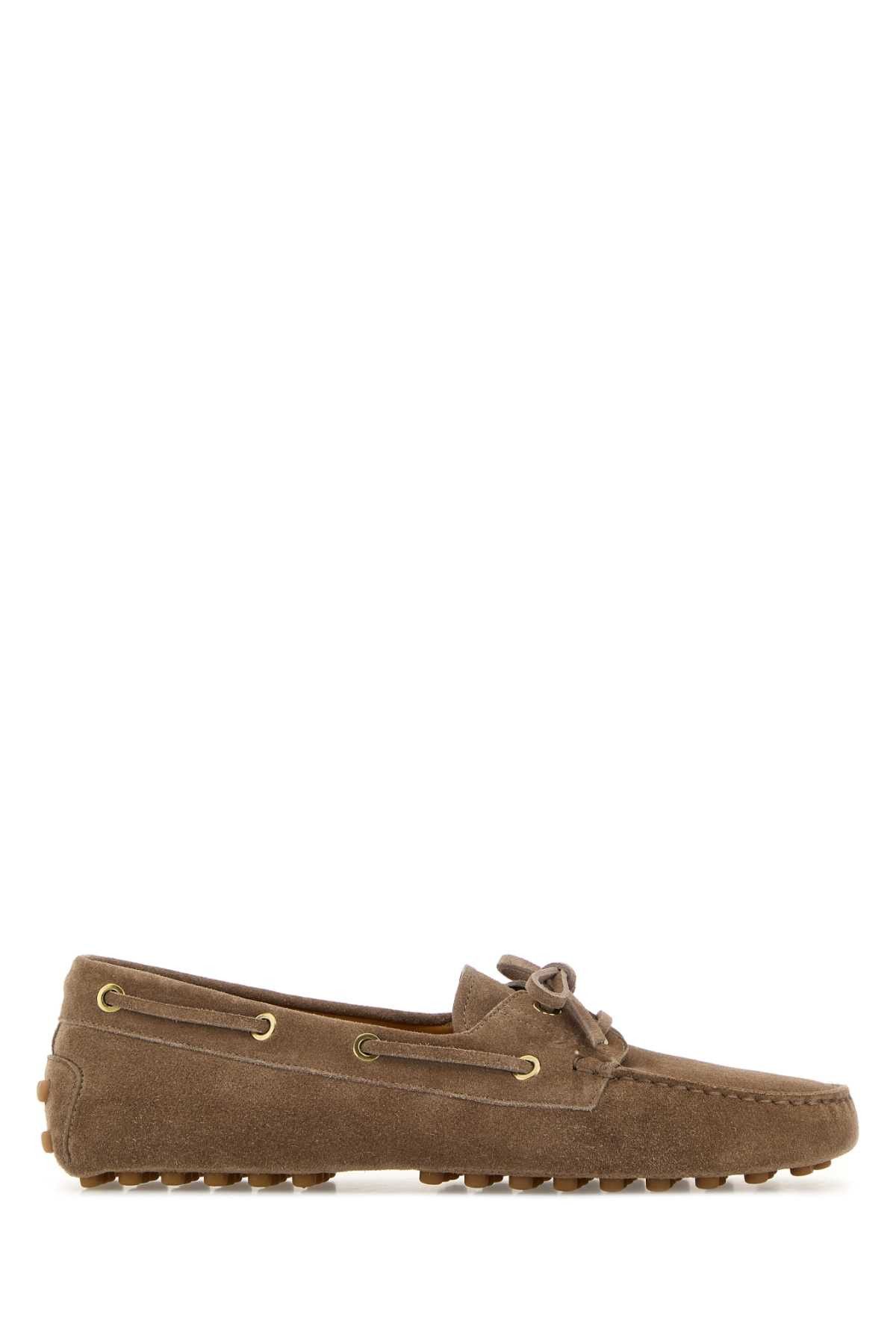 Cappuccino Suede Loafers
