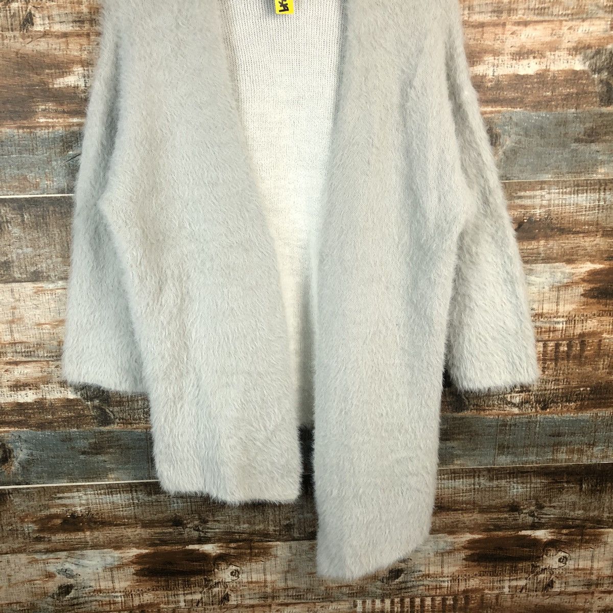 Homespun Knitwear × Japanese Brand Rope Picnic Grey Cardigan Knitwear #A1319 Size L / US 10 / IT 46 - 3 Thumbnail