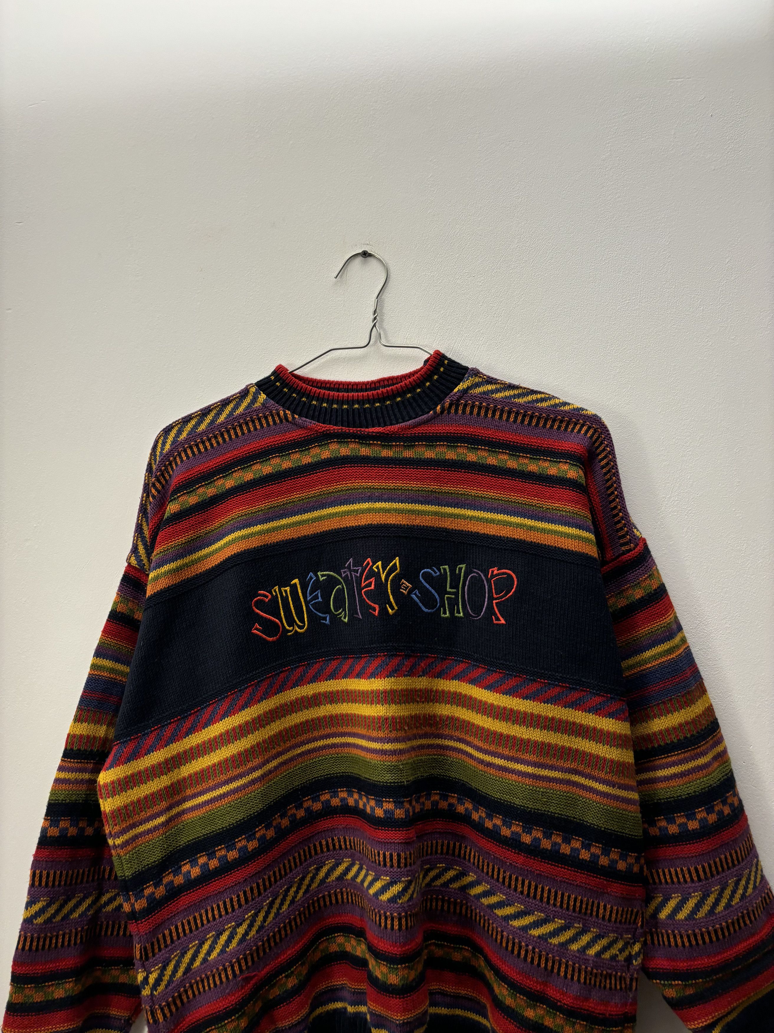 Vintage Vintage Sweater Shop Coogi Style Sweater Size US M / EU 48-50 / 2 - 2 Thumbnail